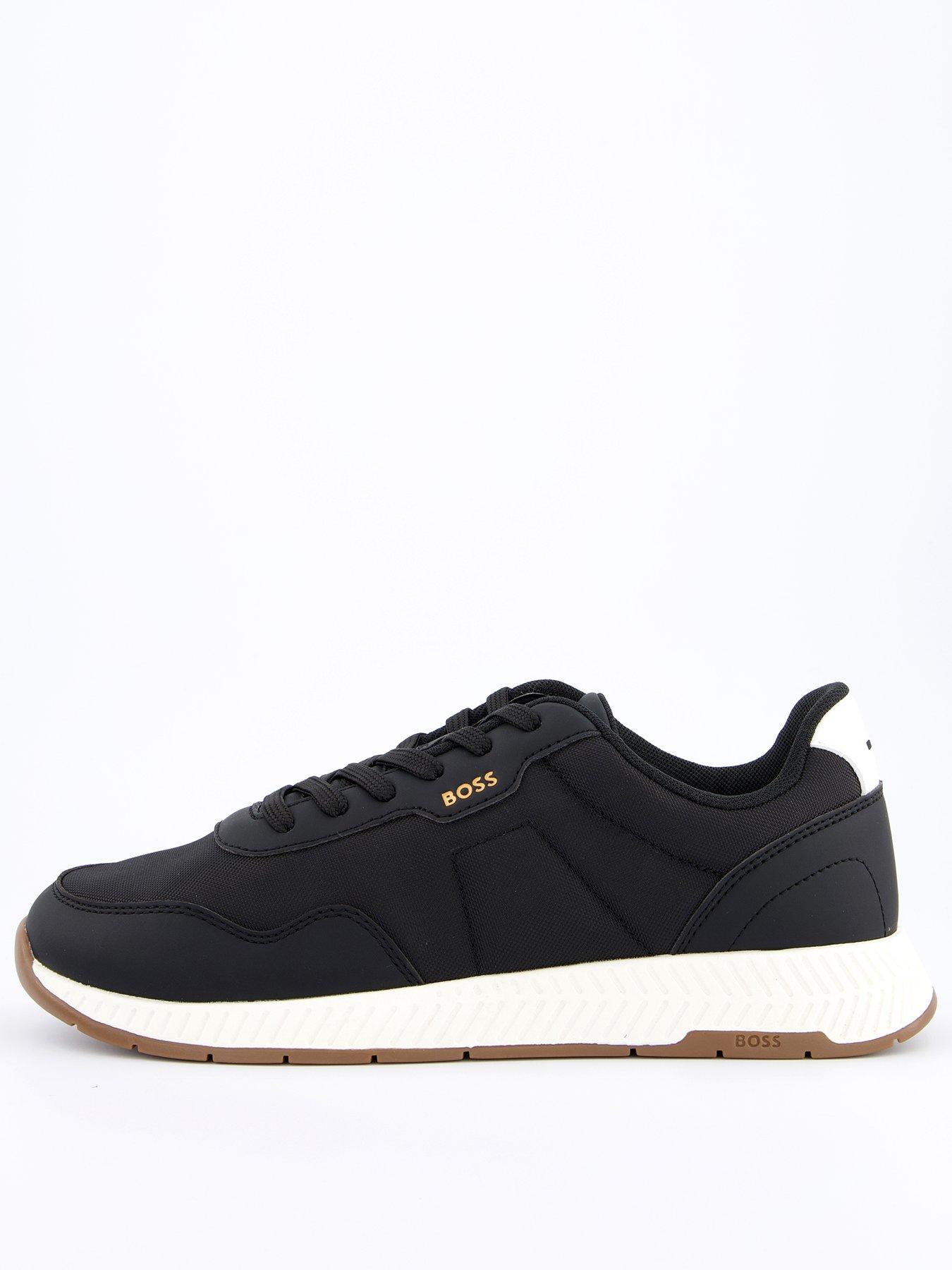 boss-titanium-nylonleather-lace-runner--black