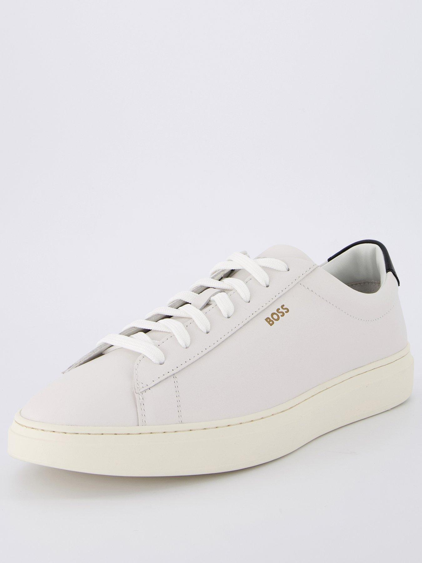 boss-kieran-gold-logo-leather-lace-sneaker--whitestillFront