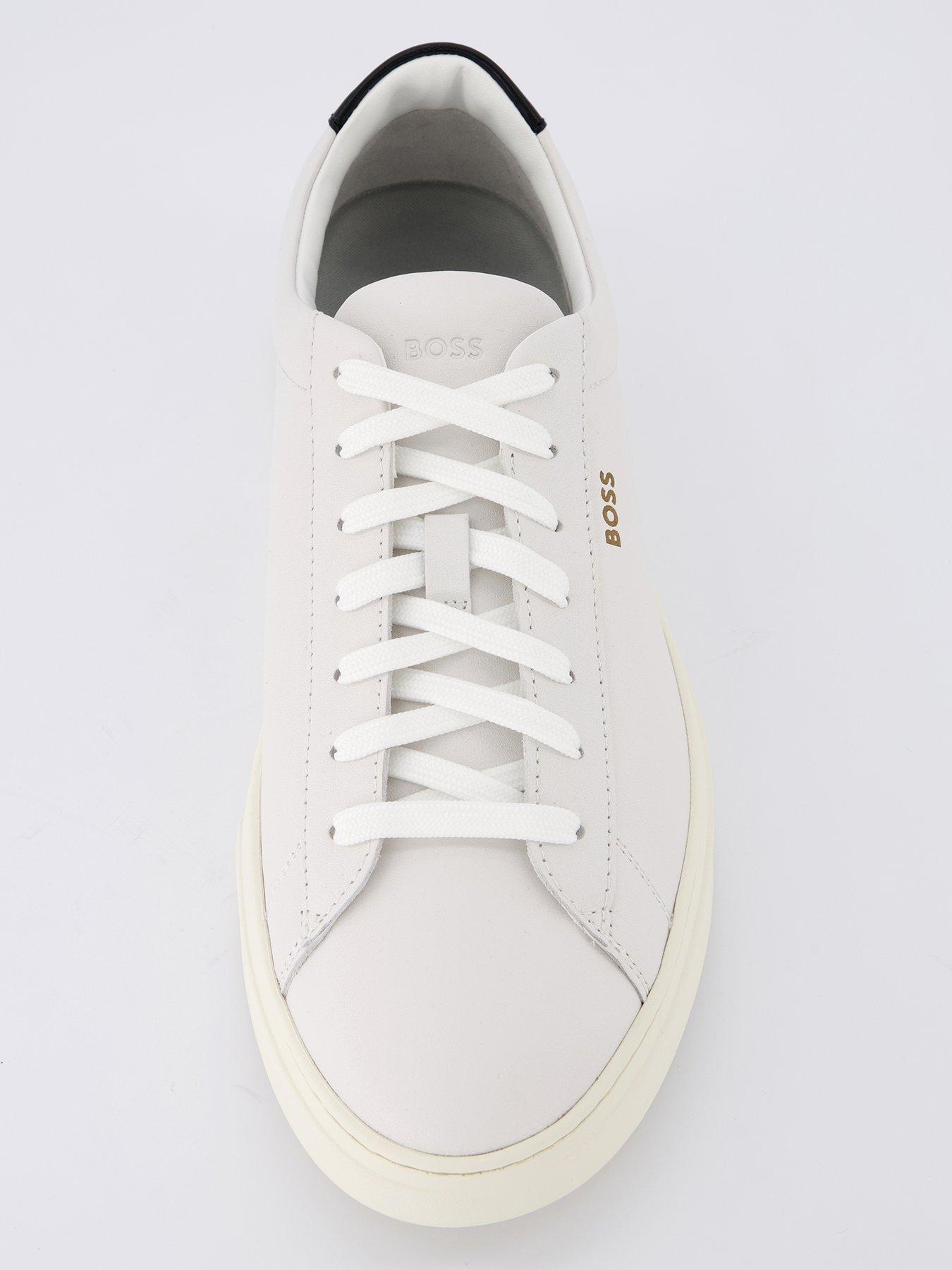 boss-kieran-gold-logo-leather-lace-sneaker--whiteoutfit