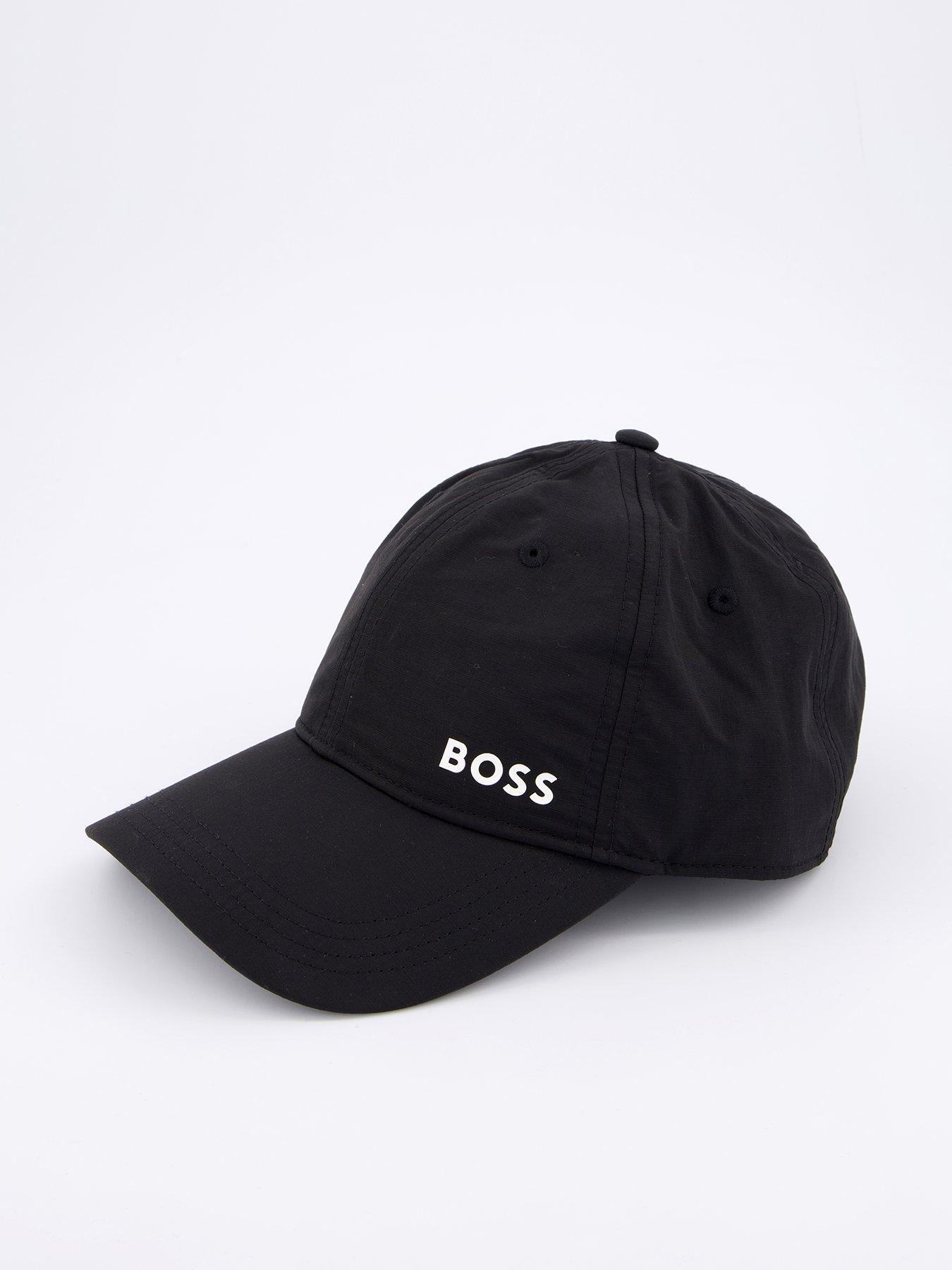 BOSS Lach Ripstop Baseball Cap- Black
