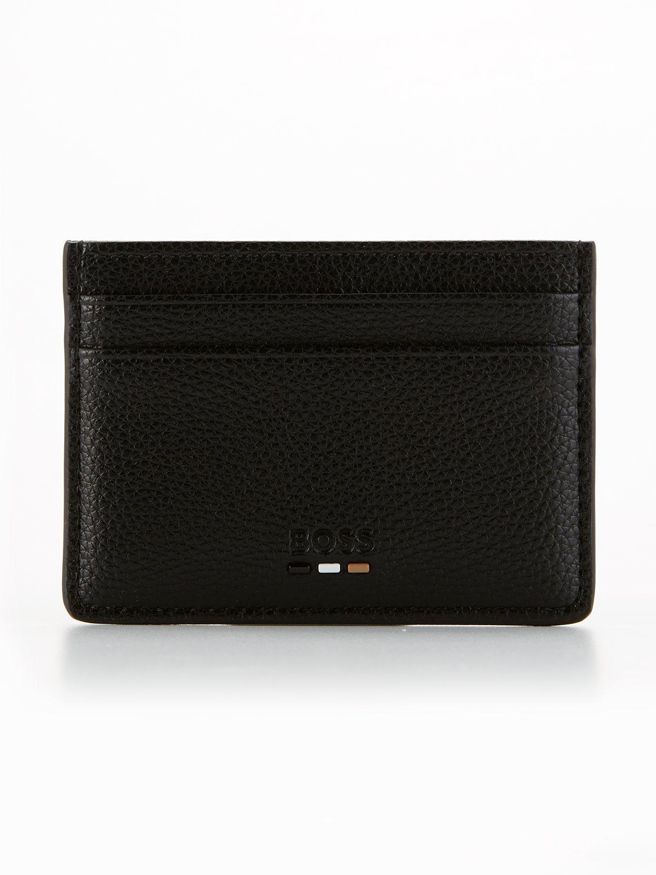 Image 1 of 4 of BOSS Ray&nbsp;&nbsp;Corporate Logo Card Holder- Black