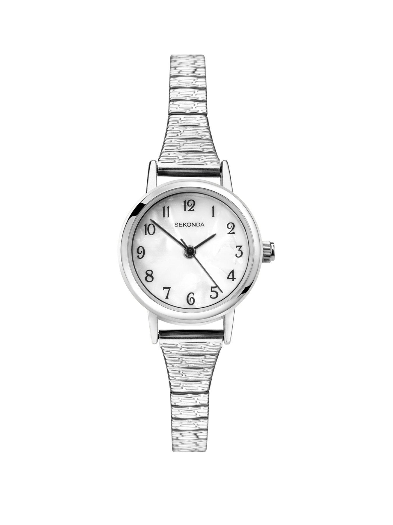 Sekonda Sekonda Womens Connolly Silver Stainless Steel Bracelet with White Dial Analogue Watch