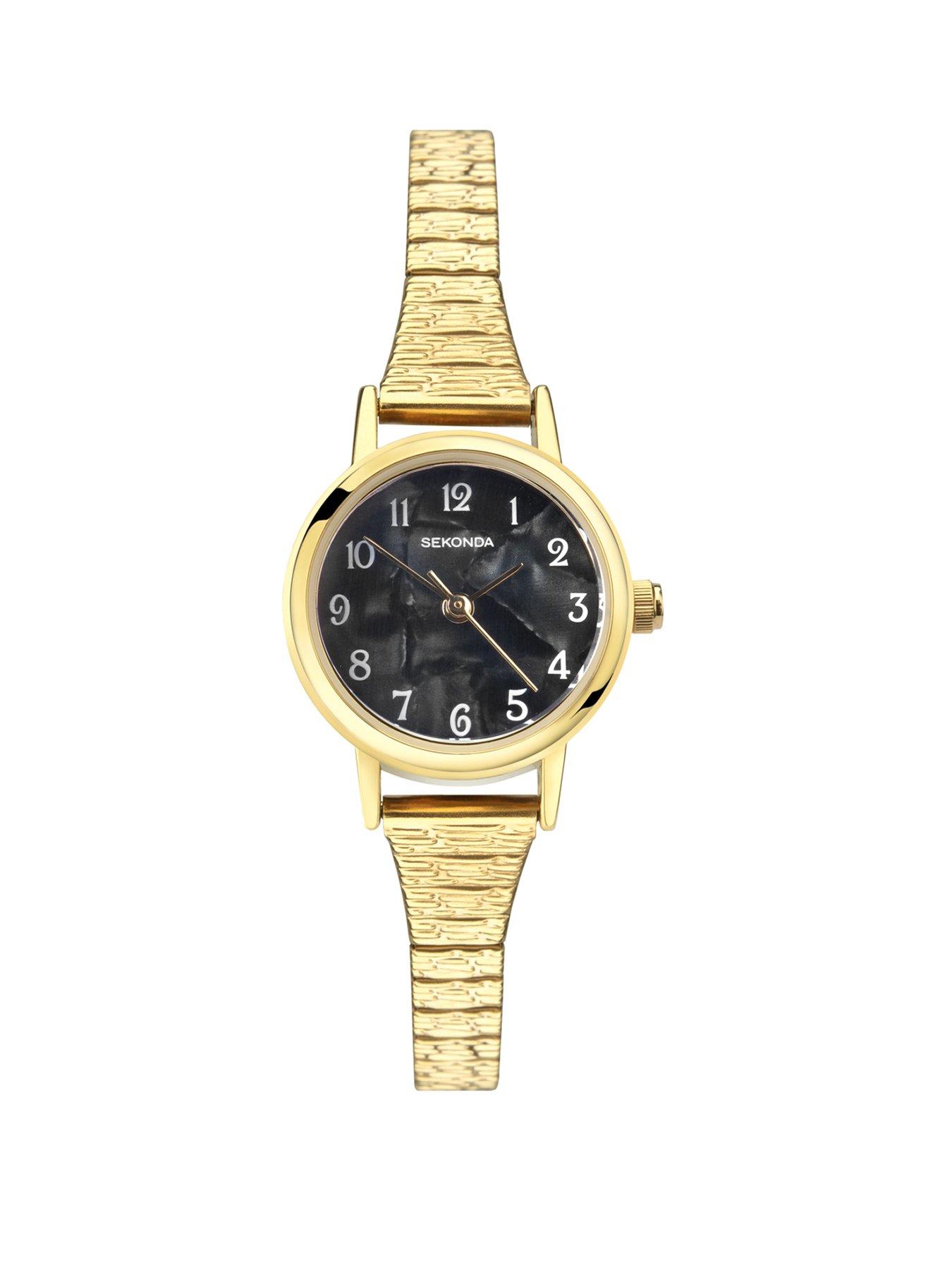 sekonda-sekonda-womens-connolly-gold-stainless-steel-bracelet-with-black-dial-analogue-watch