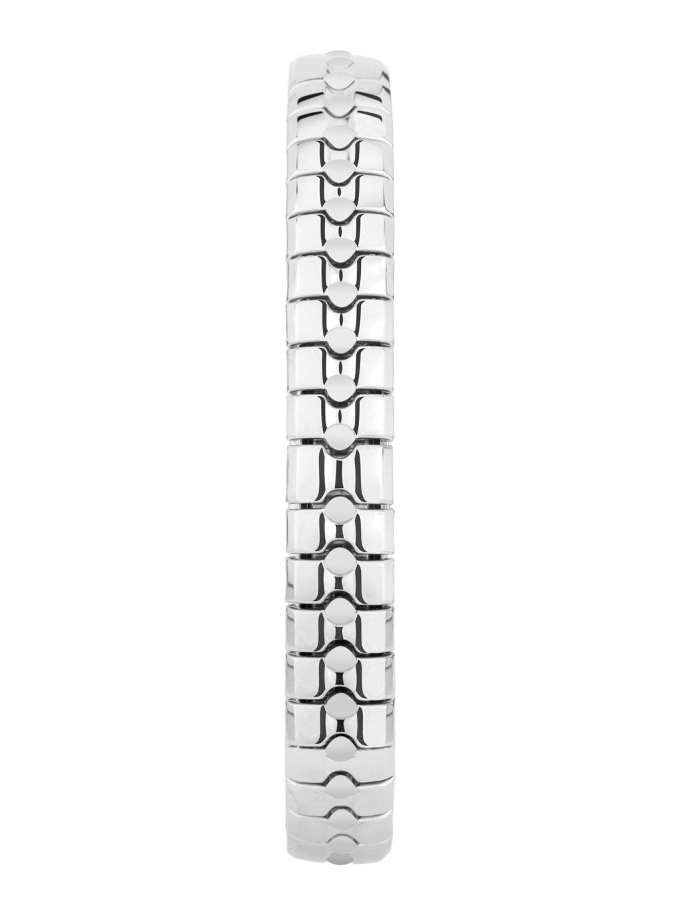 Image 7 of 7 of Sekonda Sekonda Womens Newton Silver Stainless Steel Bracelet with Black Dial Analogue Watch