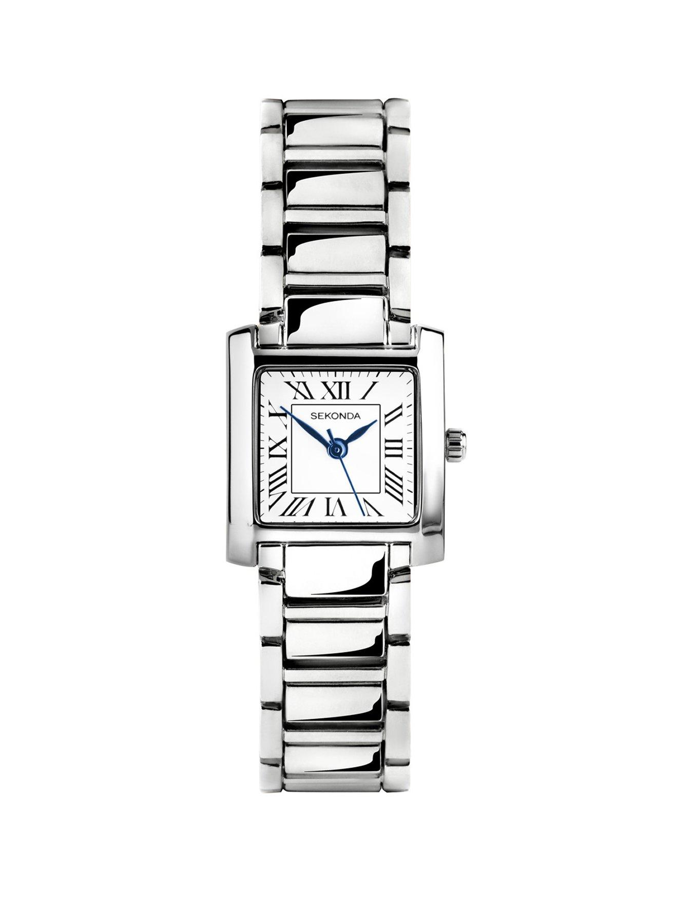 Sekonda Sekonda Womens Montreal Silver Alloy Bracelet with White Dial Analogue Watch