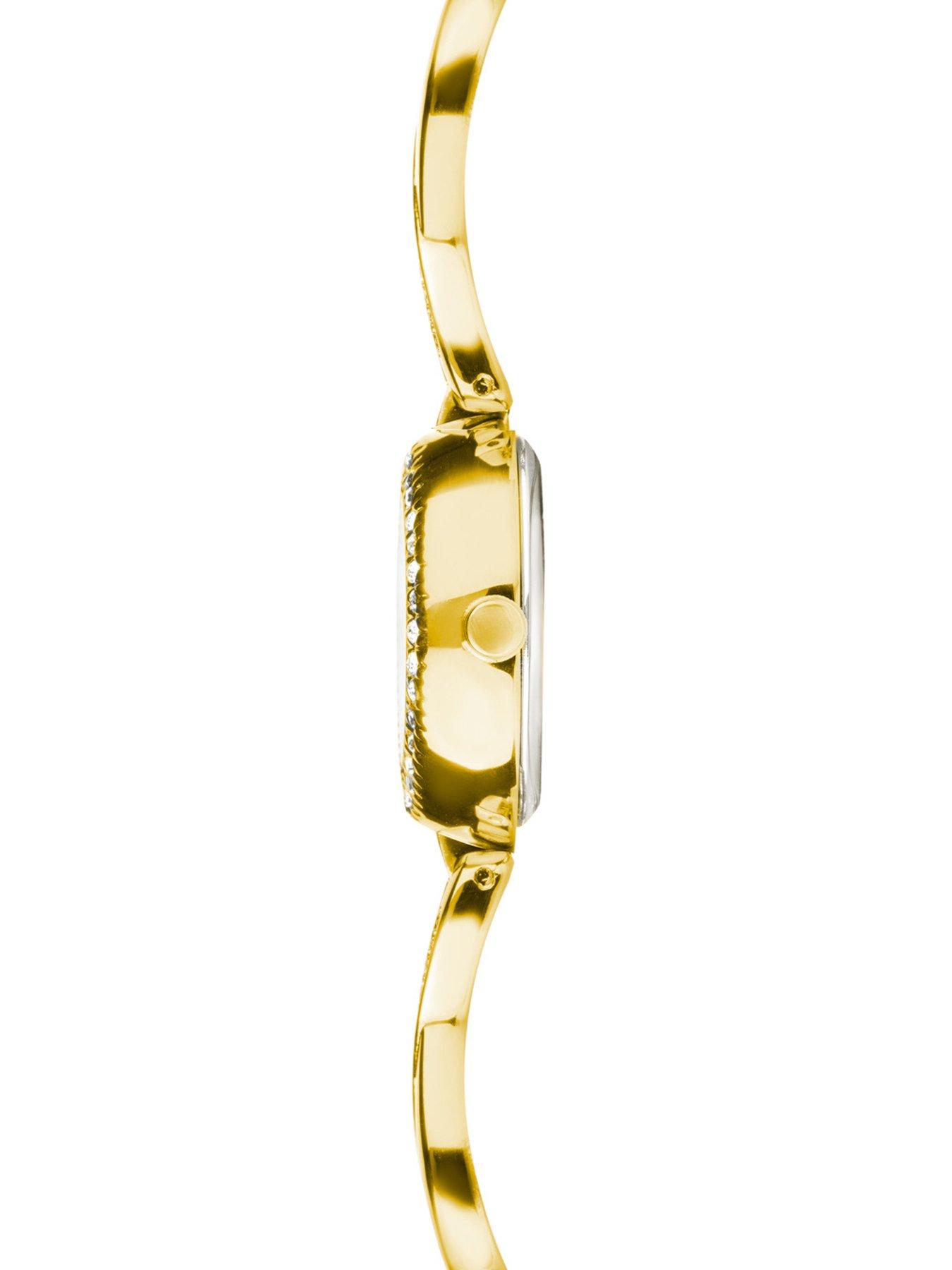 sekonda-sekonda-womens-infinity-gold-alloy-bracelet-with-white-dial-analogue-gift-setdetail