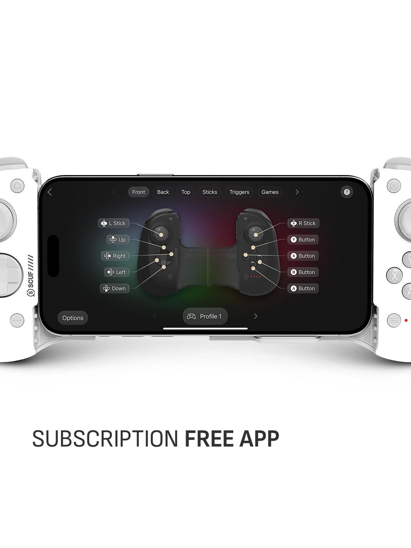 Image 6 of 6 of Scuf Nomad Mobile Controller for iOS - White EU