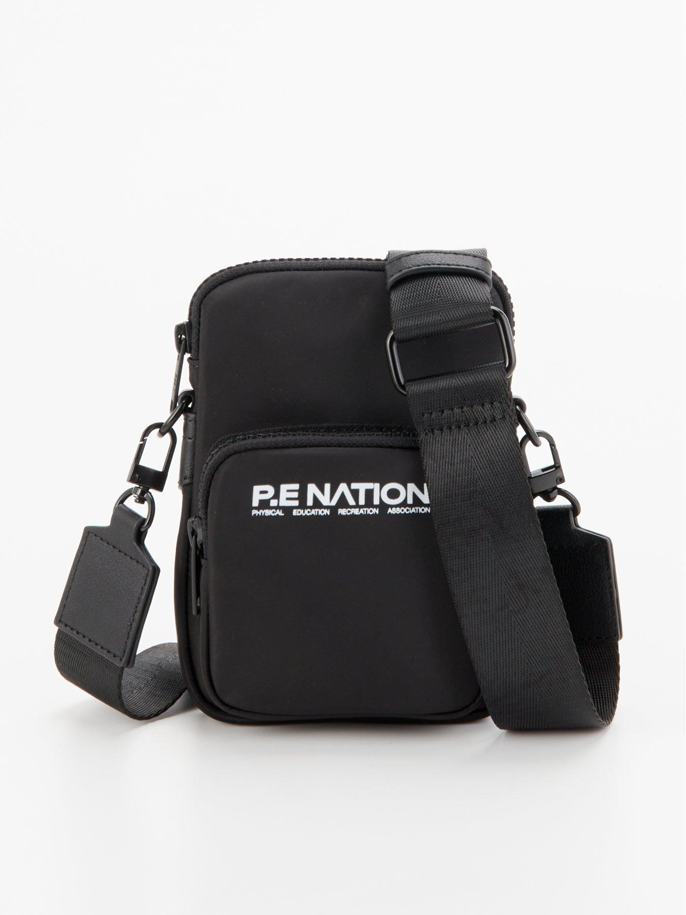 Image 1 of 4 of P.E Nation Womens Training Homage Cross Body Bag - Black