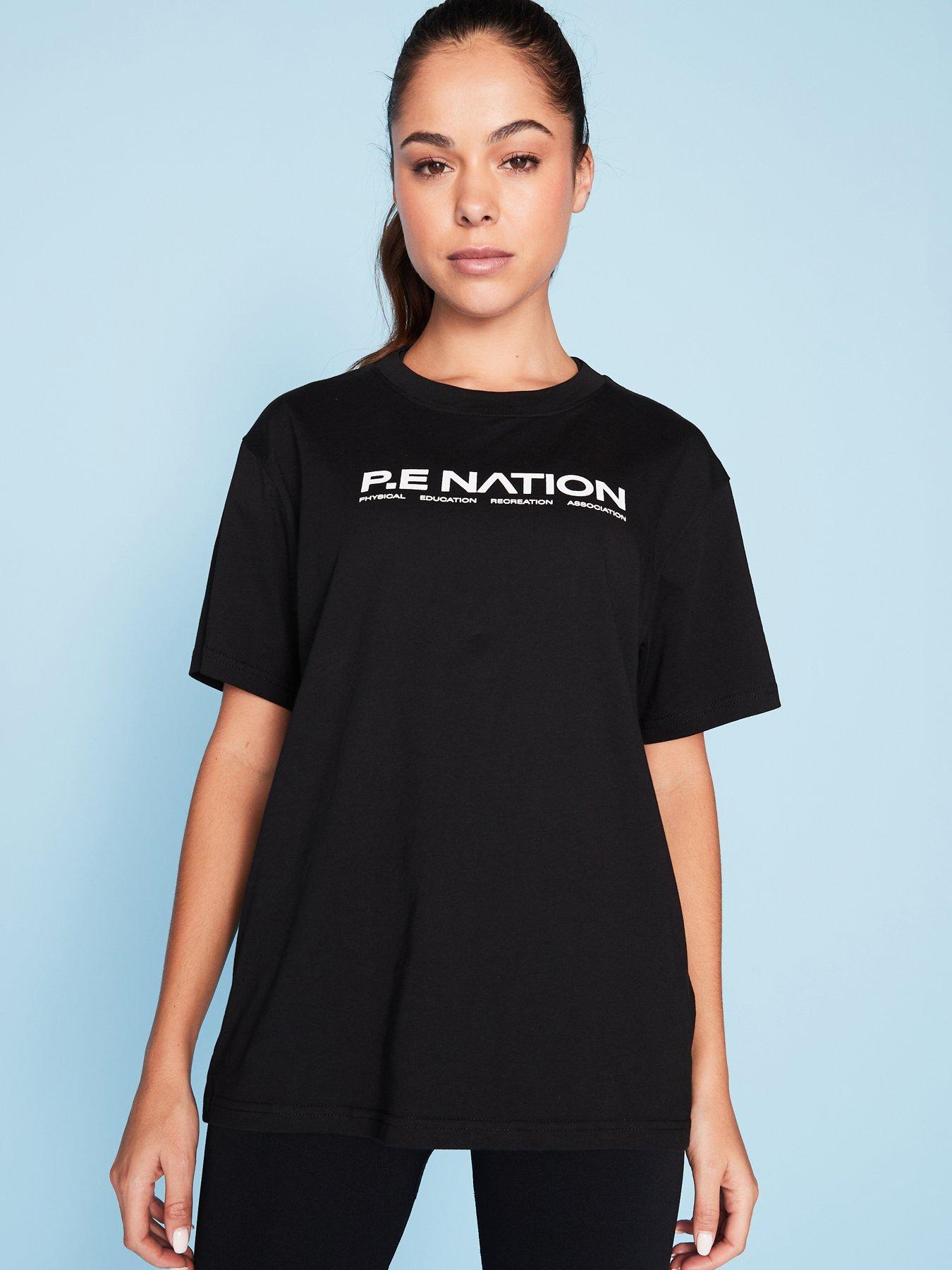 P.E Nation Womens Training Aero T-Shirt - Black