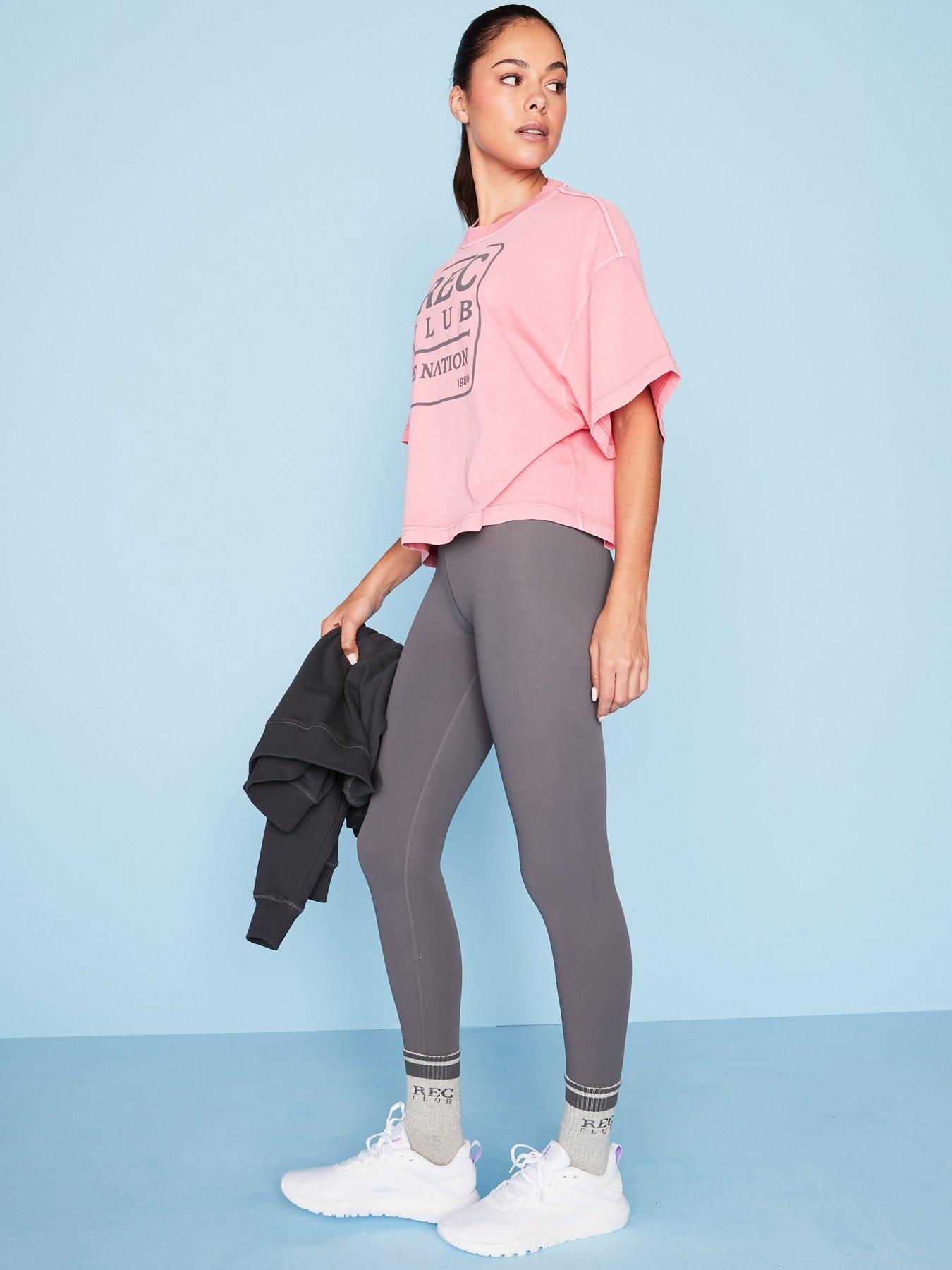 Image 6 of 6 of P.E Nation Womens Training Rally T-Shirt - Pink