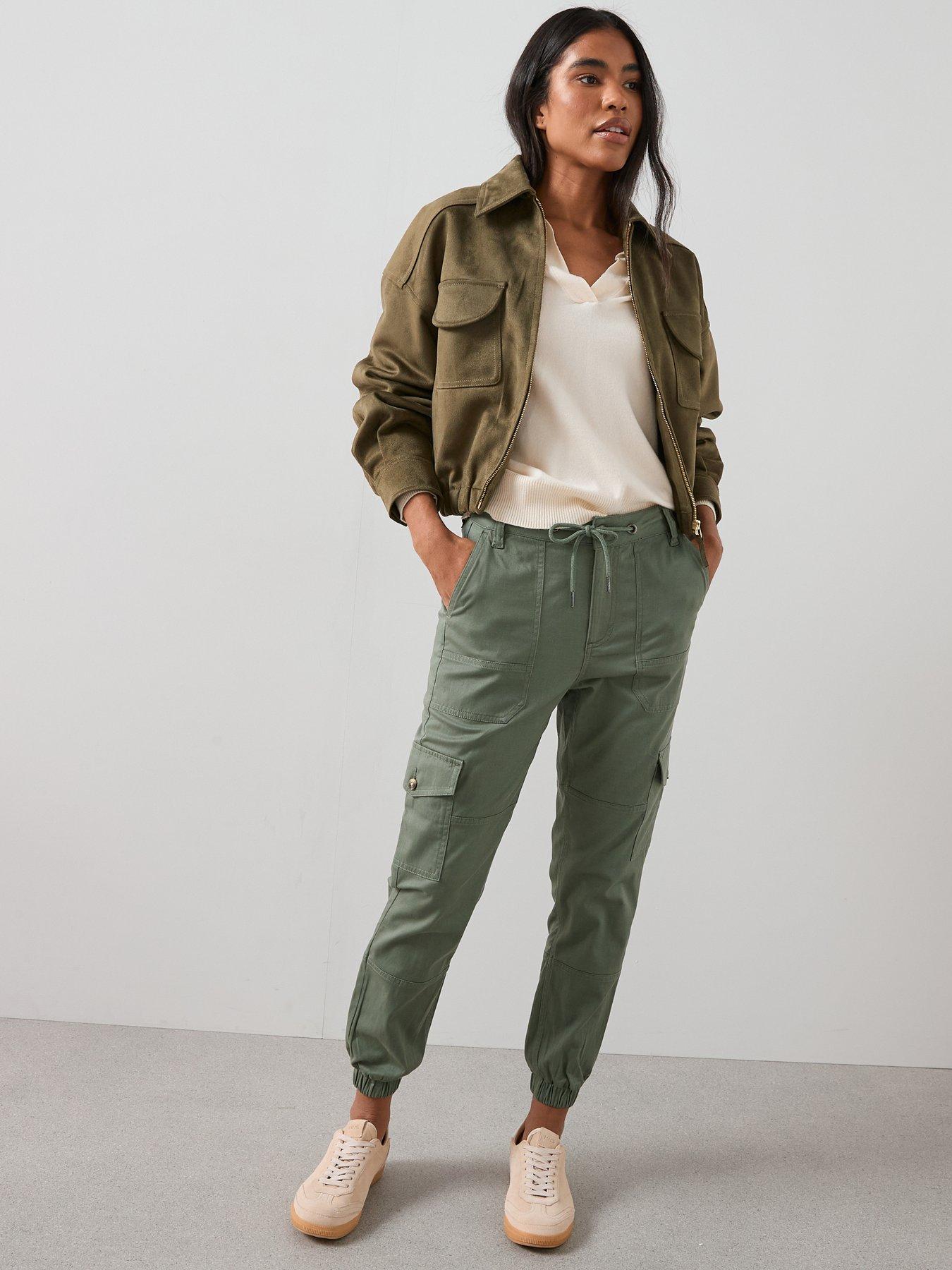Image 6 of 7 of The Very Collection Cargo Joggers - Khaki