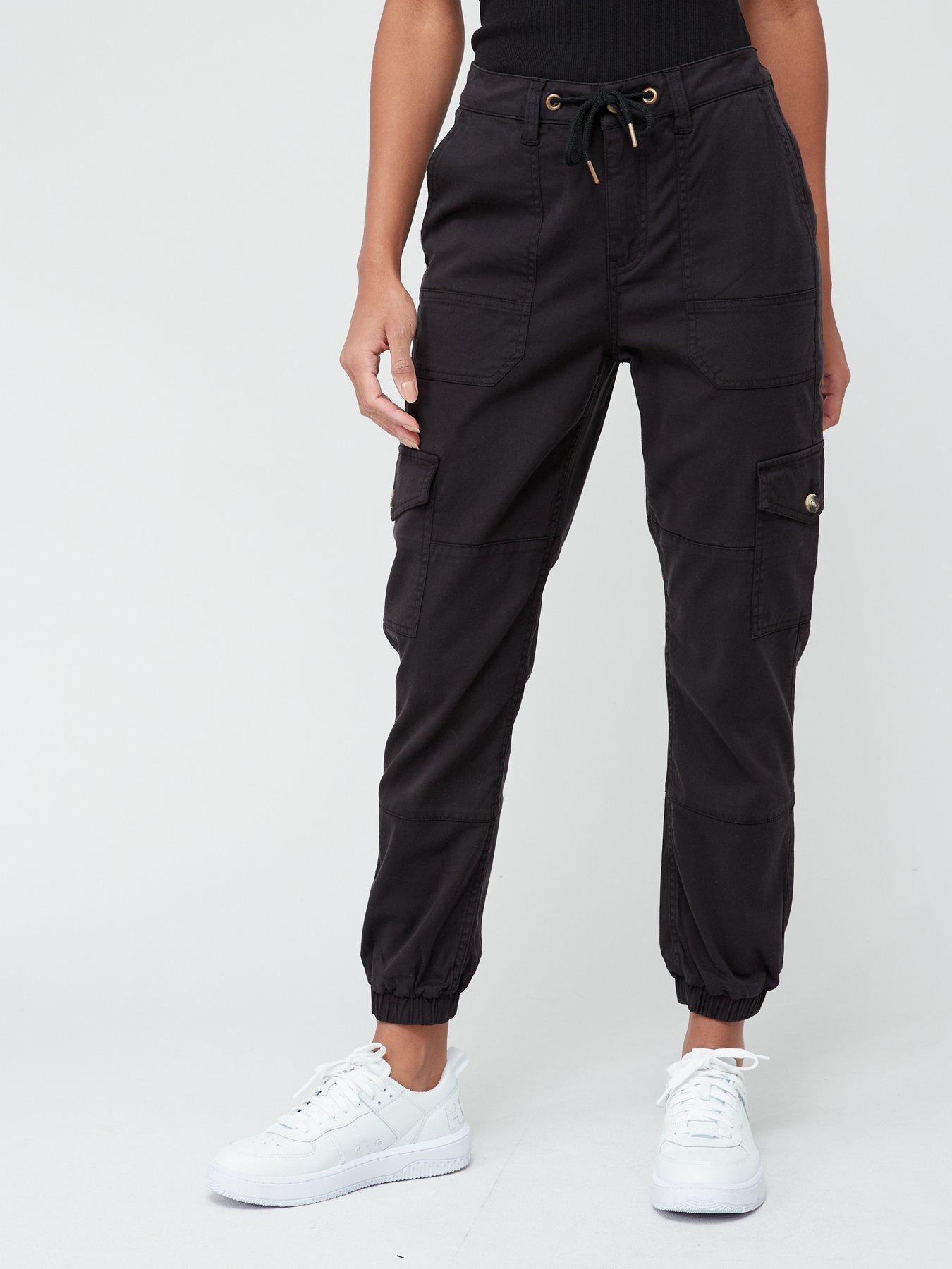 v-by-very-utility-cargo-joggers-black