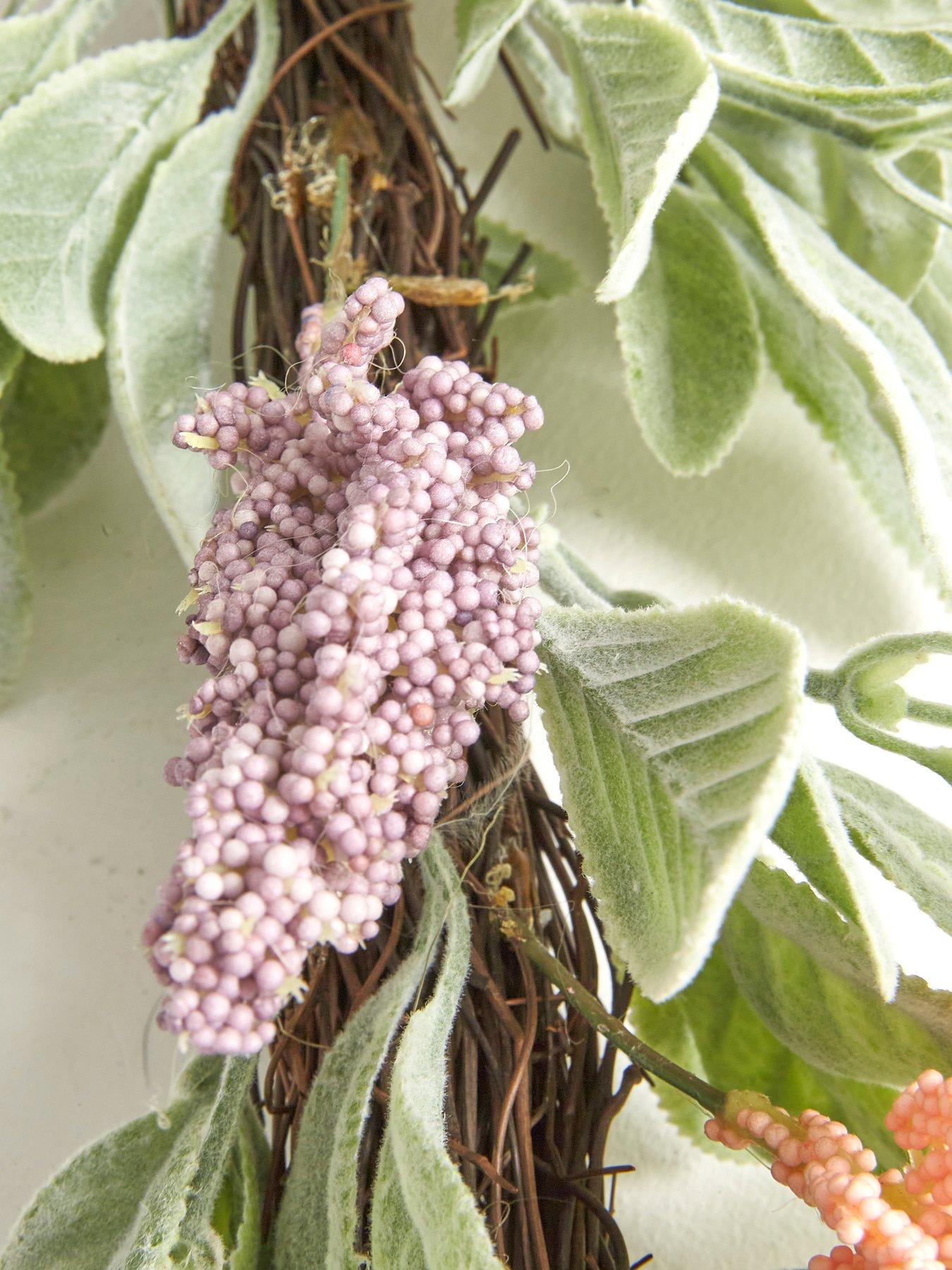 the-very-collection-lambs-ear-spring-wreath-61cmdetail