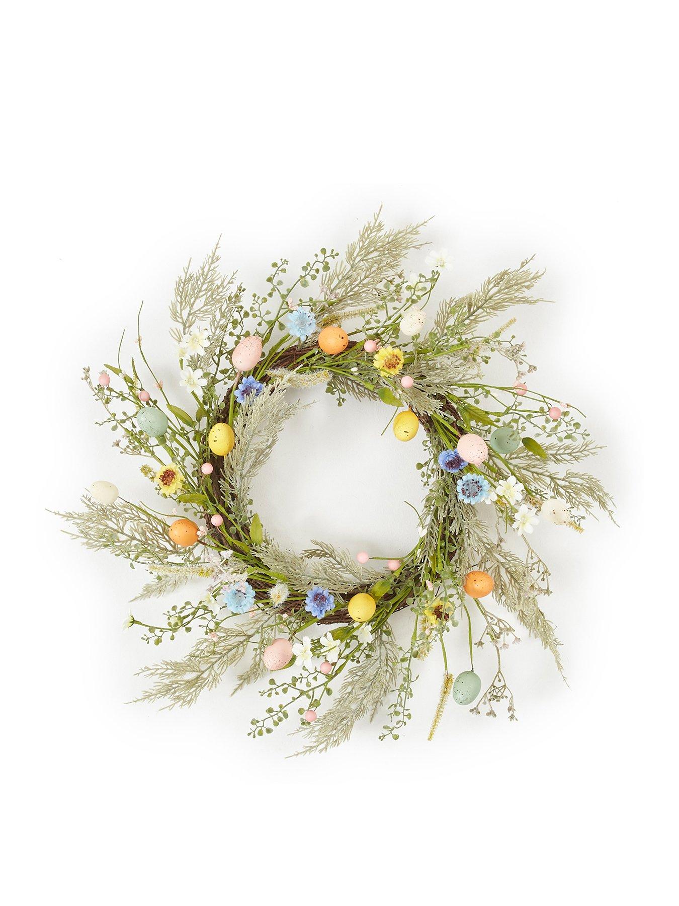 the-very-collection-45cm-coloured-easter-egg-wreath-stillFront