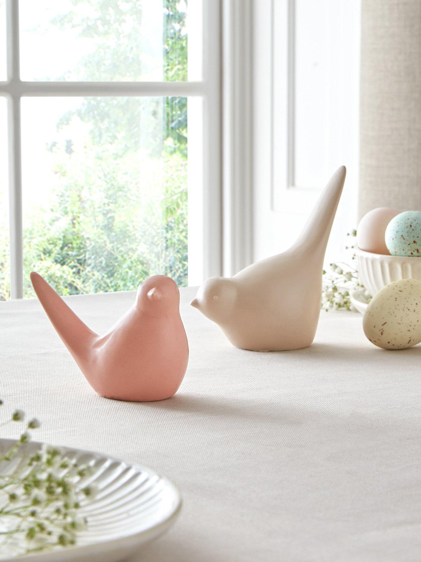 Image of Very Home Set 2 Ceramic Spring Birds