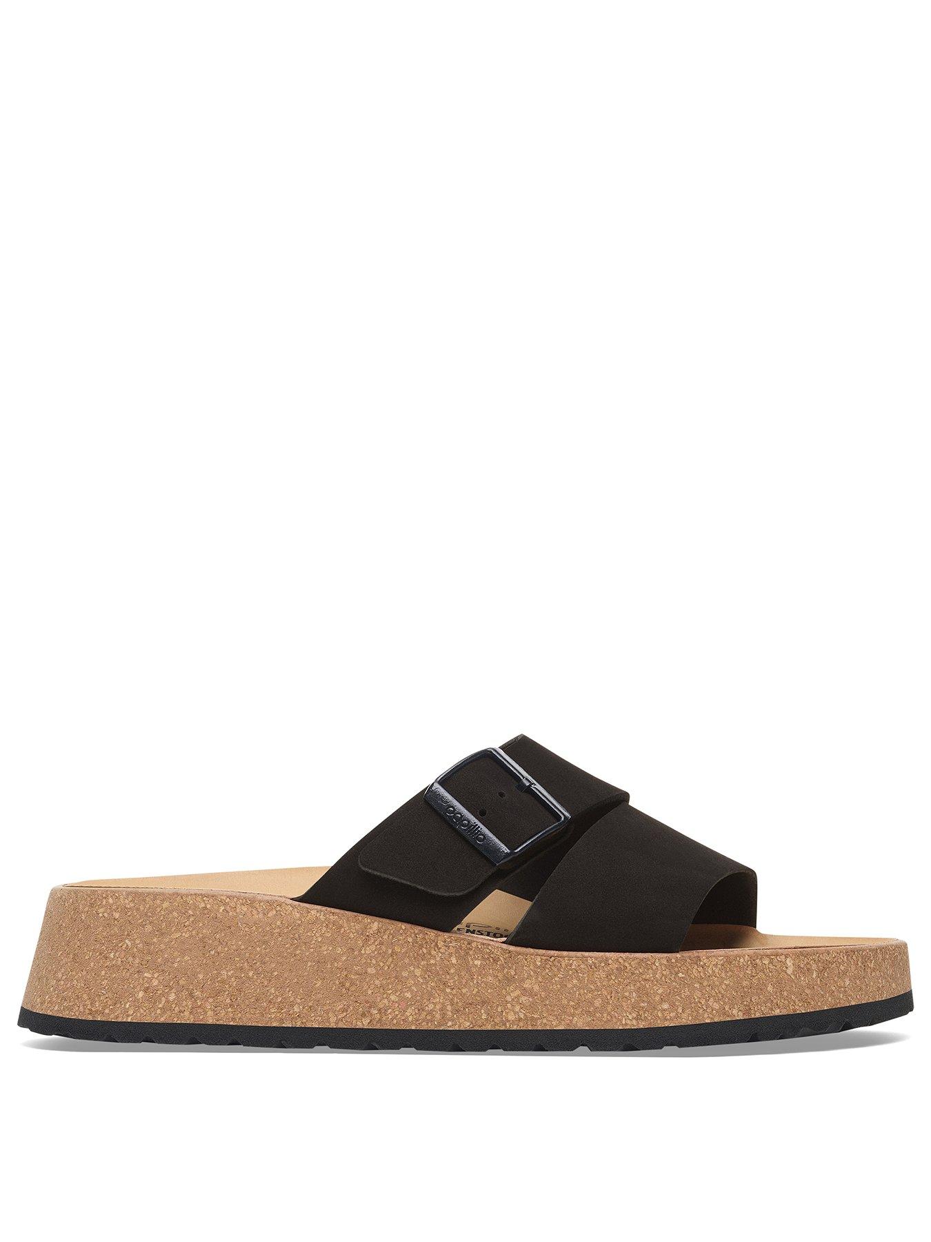 birkenstock-almina-nubuck-sandals-blackstillFront