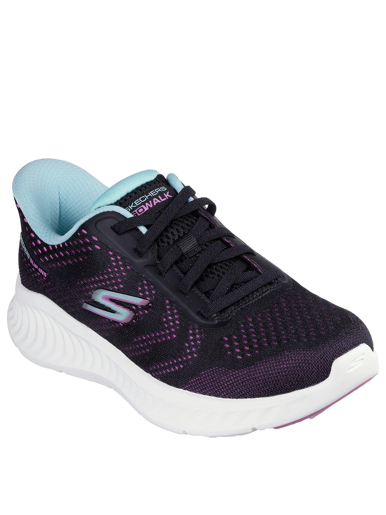 skechers-mesh-slip-on-chunky-athleisure-blackstillFront