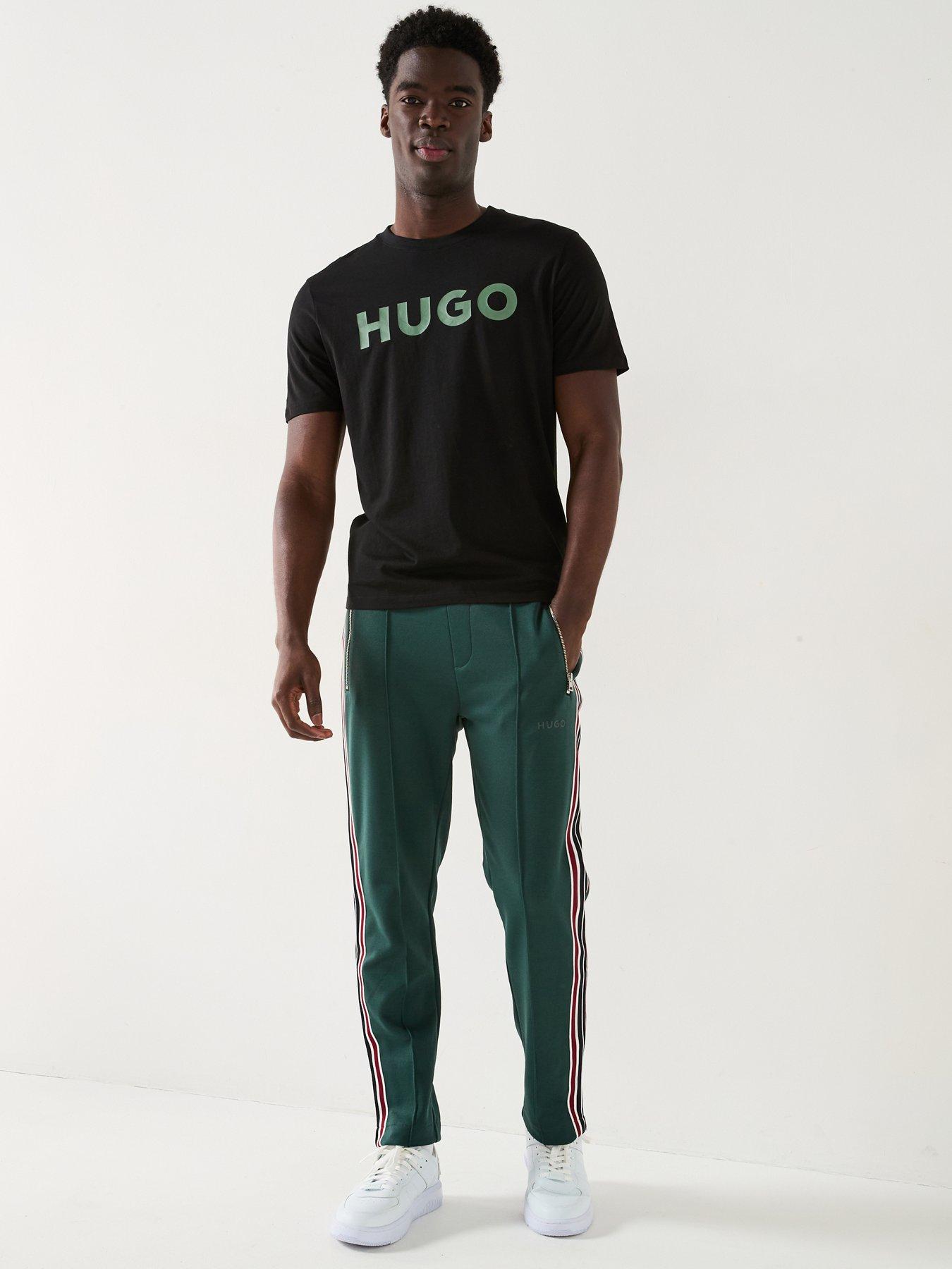 Image 3 of 5 of HUGO Dulivio Large Logo T-Shirt - Black