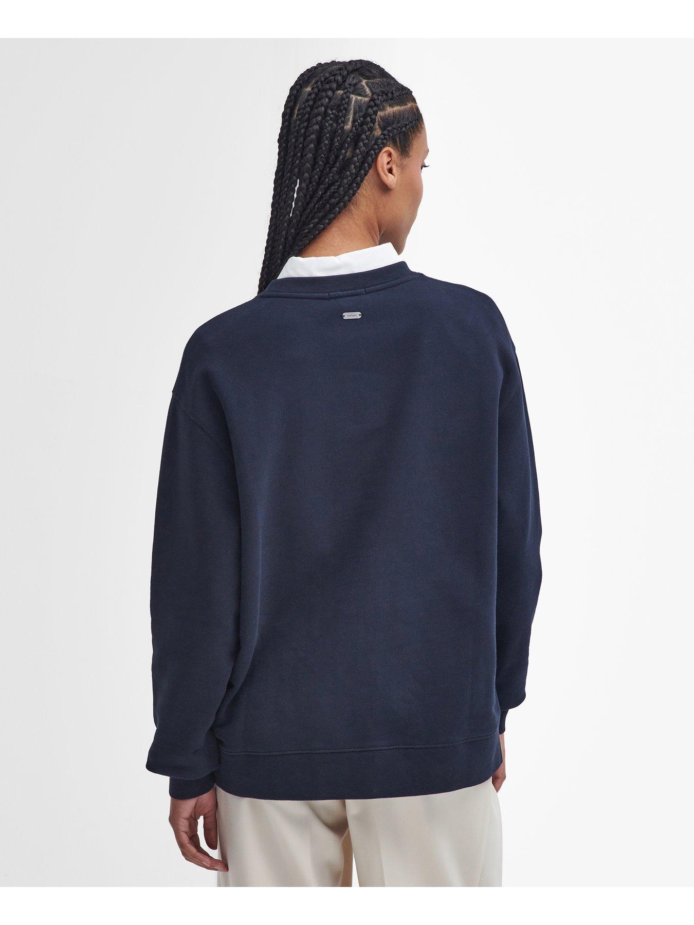 barbour-northumberland-sweatshirt-navystillFront