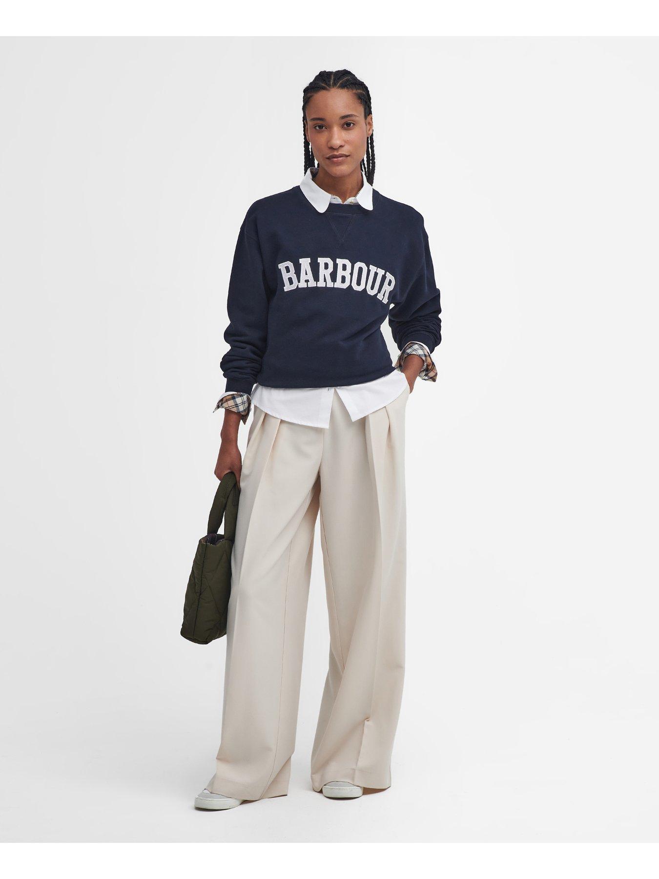 Image 3 of 6 of Barbour Northumberland Sweatshirt - Navy