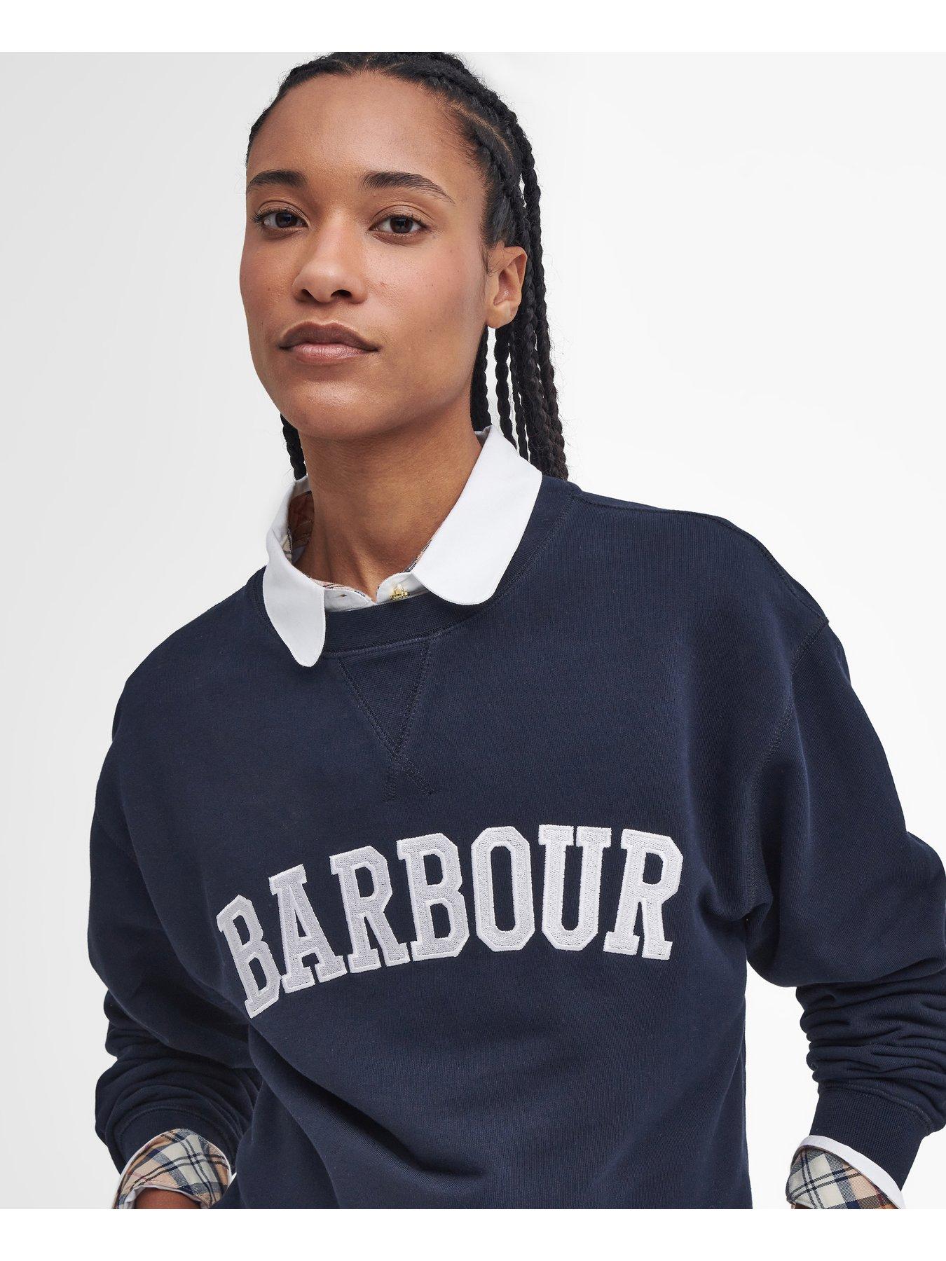 Image 5 of 6 of Barbour Northumberland Sweatshirt - Navy