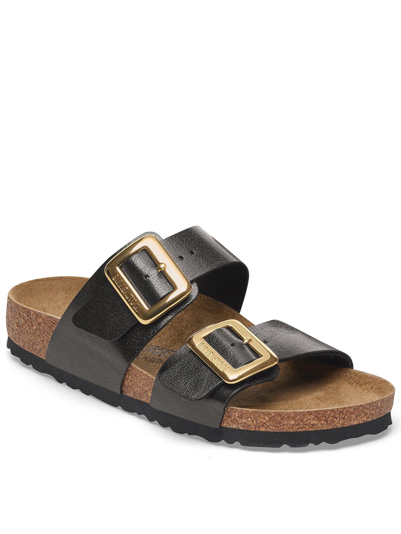 Birkenstock Sydney Big Buckle Sandal Black Very Ireland