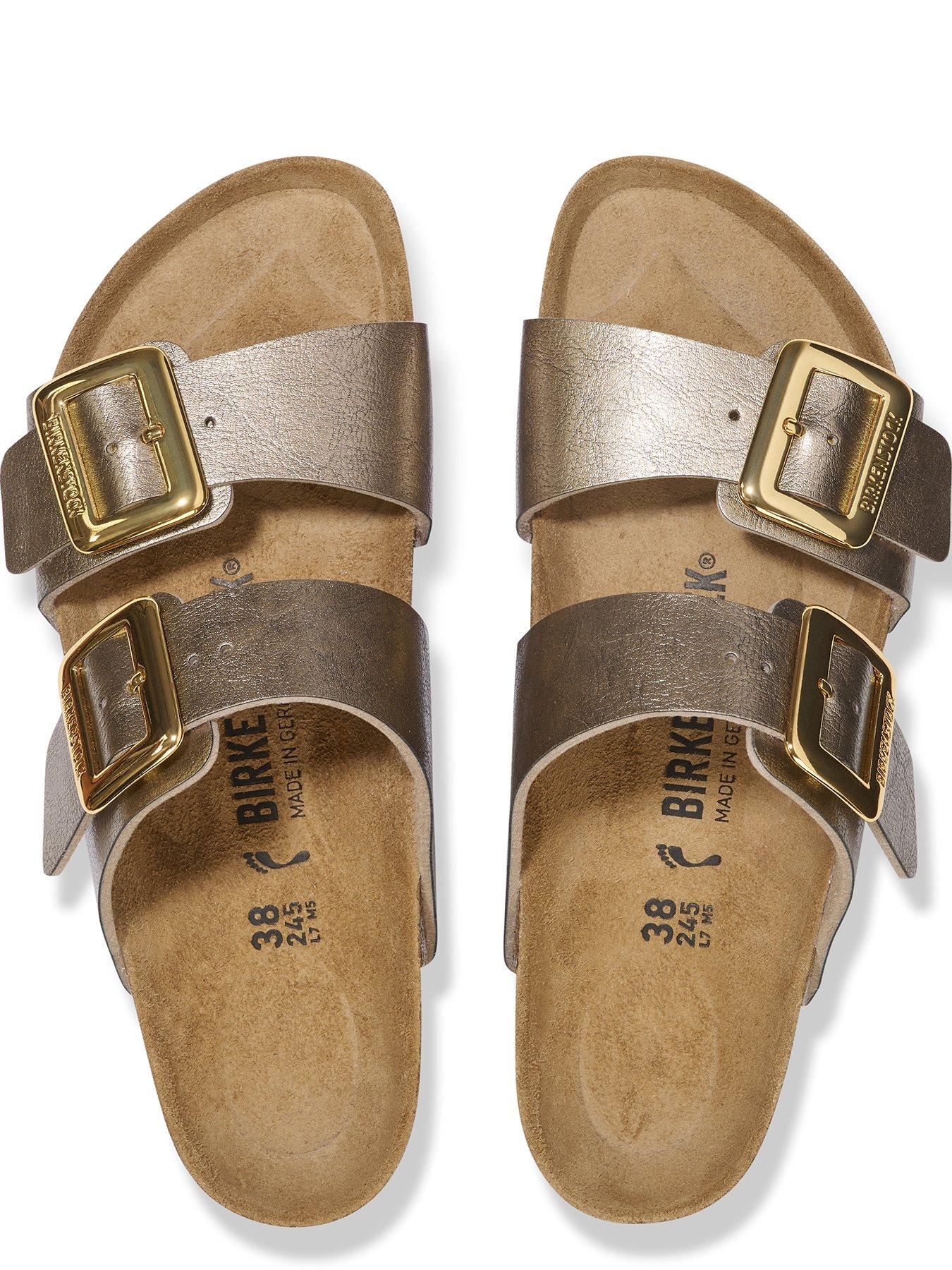Birkenstock Sydney Birko-flor Sandal Taupe Very Ireland