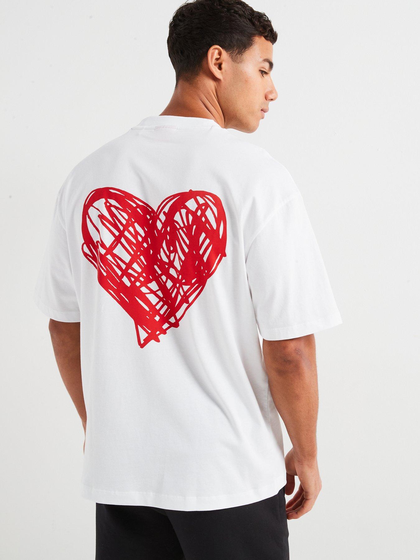 hugo-dewdam-relaxed-fit-heart-logo-t-shirt-whitestillFront