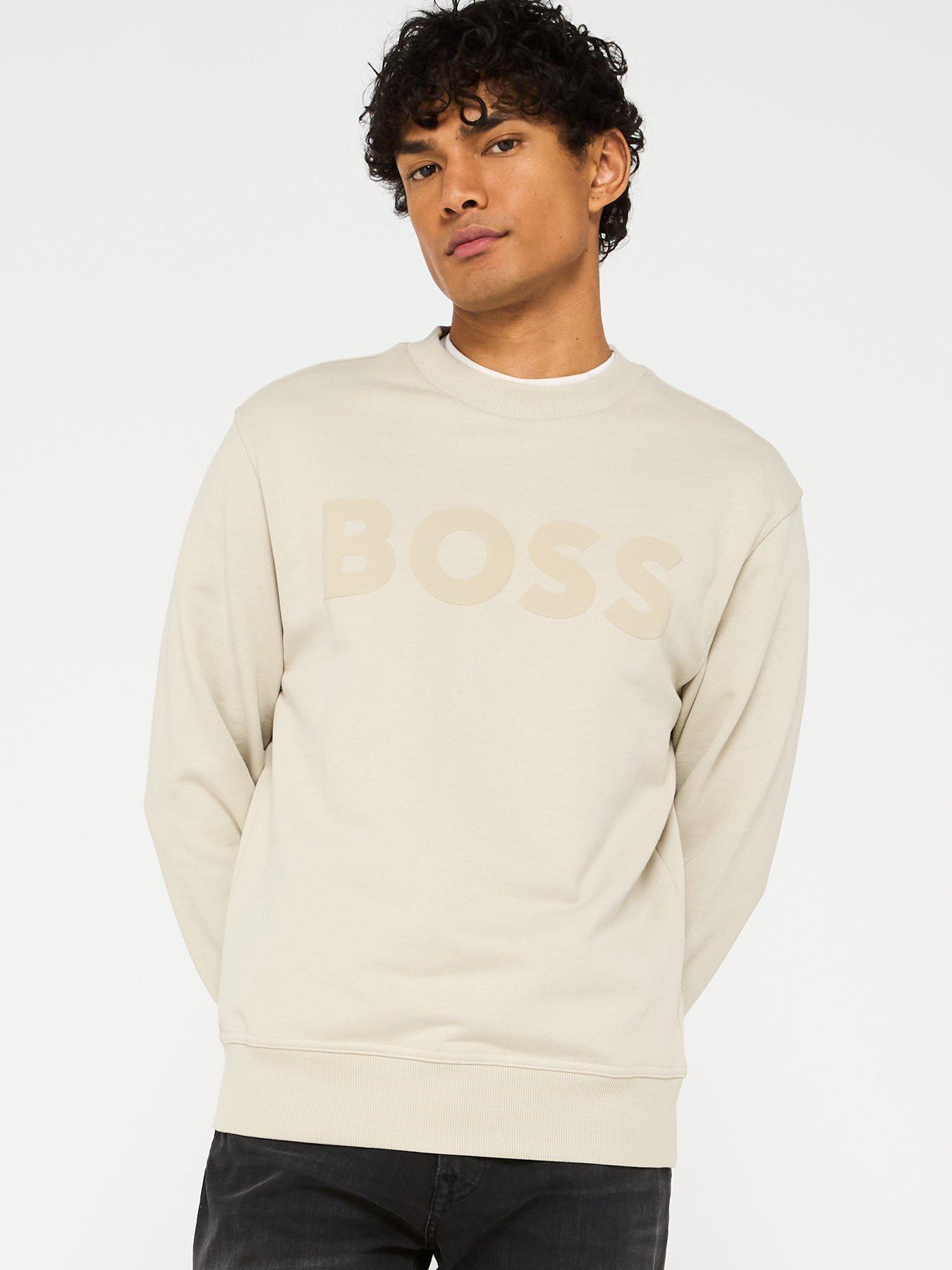 boss-webasic-logo-crew-sweatshirt-light-beige