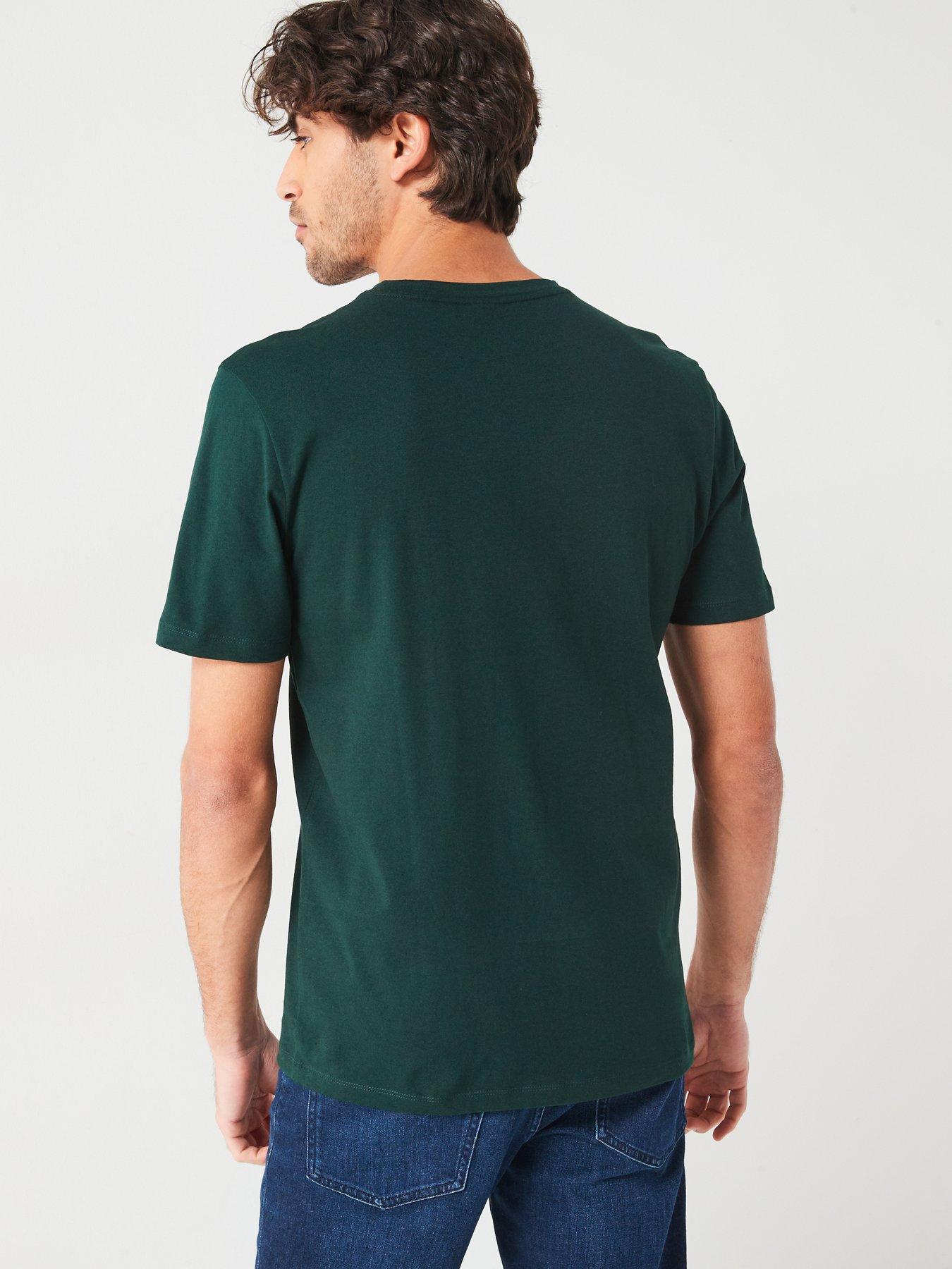 boss-tales-relaxed-fit-tonal-patch-logo-t-shirt-dark-greenstillFront