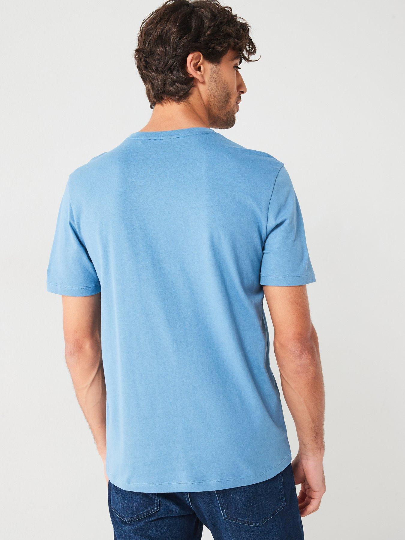 boss-tales-relaxed-fit-tonal-patch-logo-t-shirt-bluestillFront