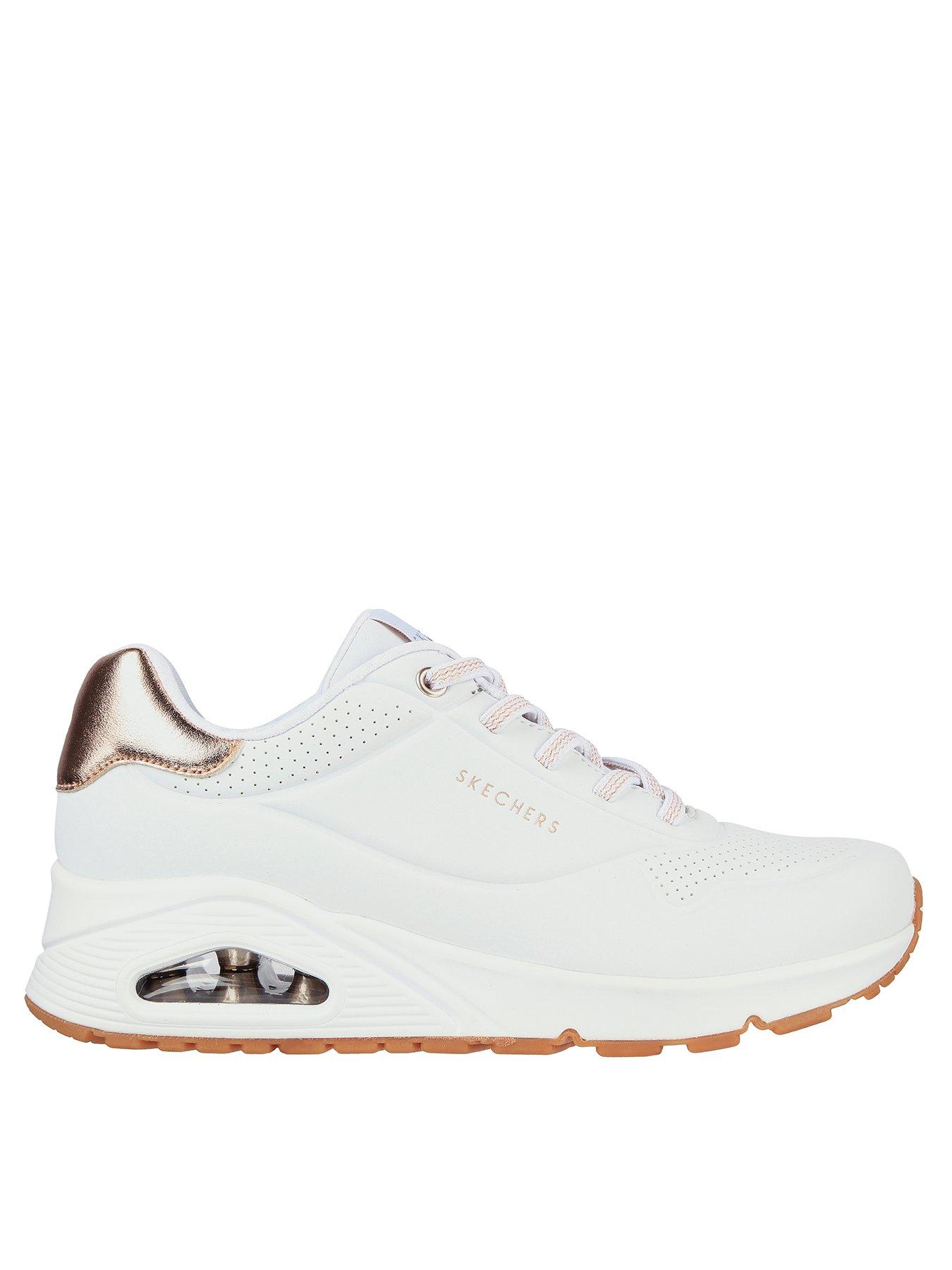 skechers-uno-durabuck-metallic-trimmed-slip-on-trainer-whiterose-gold-duraleathermesh-trim