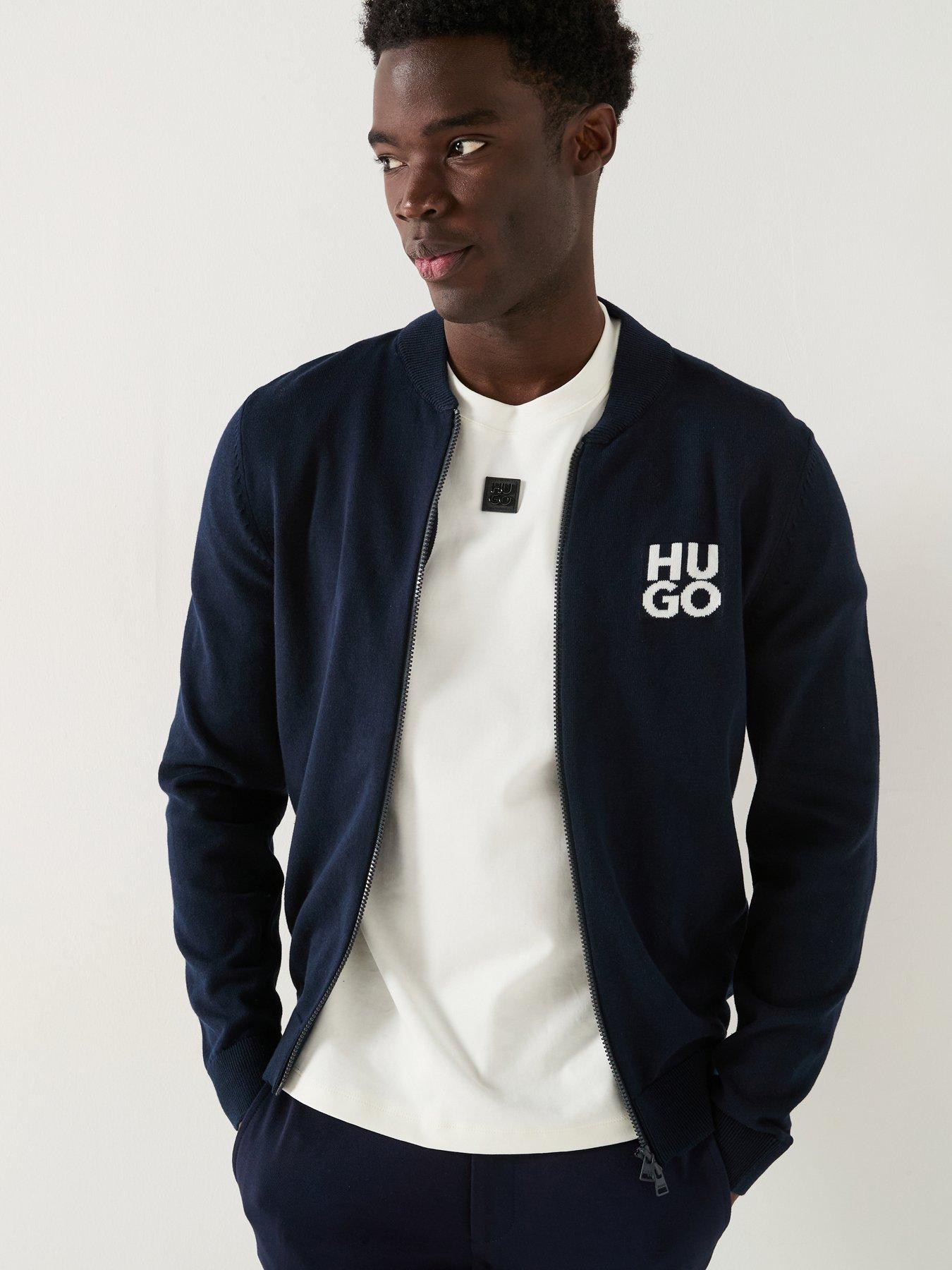 hugo-solouh-regular-fit-stacked-logo-baseball-zip-through-knitted-jumper-dark-blue