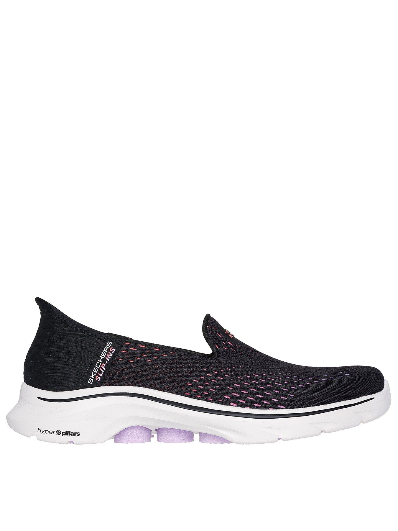 skechers-go-walk-7-slip-on-ombre-mesh-trainer-black