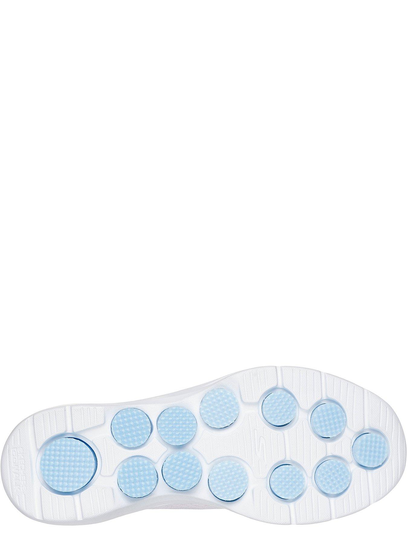 Image 4 of 5 of Skechers Go Walk 7 Multicolored Engineered Ombre Mesh Slip On - White