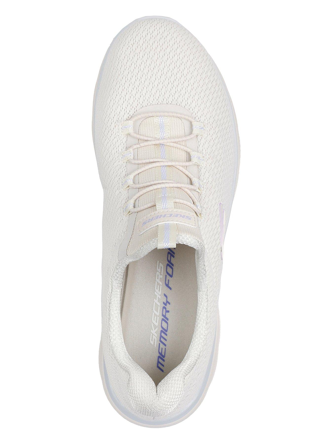 skechers-summits-mesh-bungee-slip-on-trainer-naturaloutfit