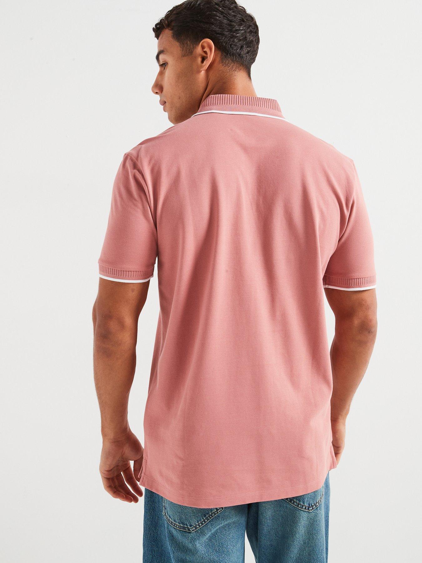 hugo-deresino232-slim-fit-left-chest-patch-logo-tipped-polo-shirt-pinkstillFront