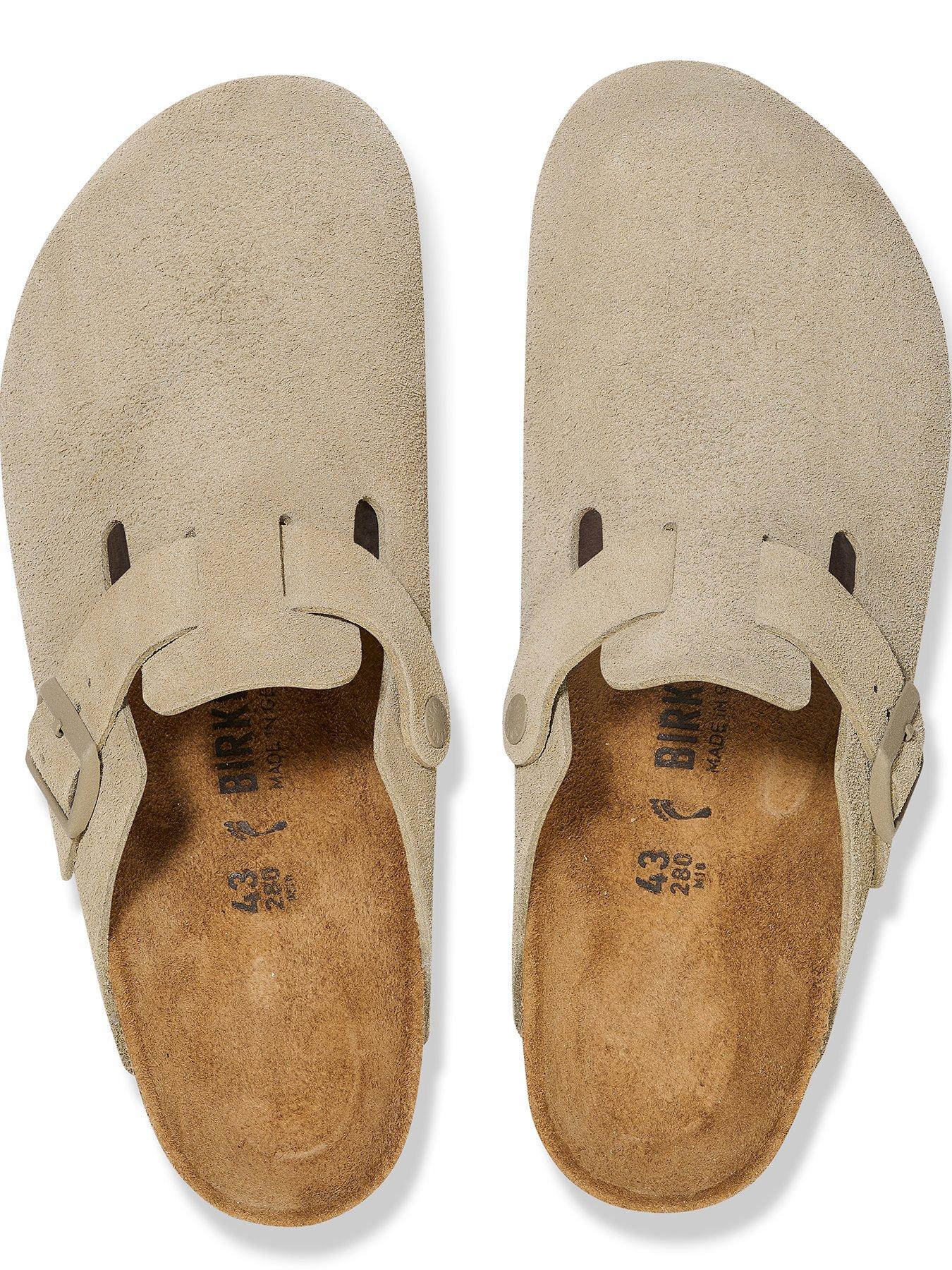 Image 3 of 3 of Birkenstock Boston Suede Clog - Khaki