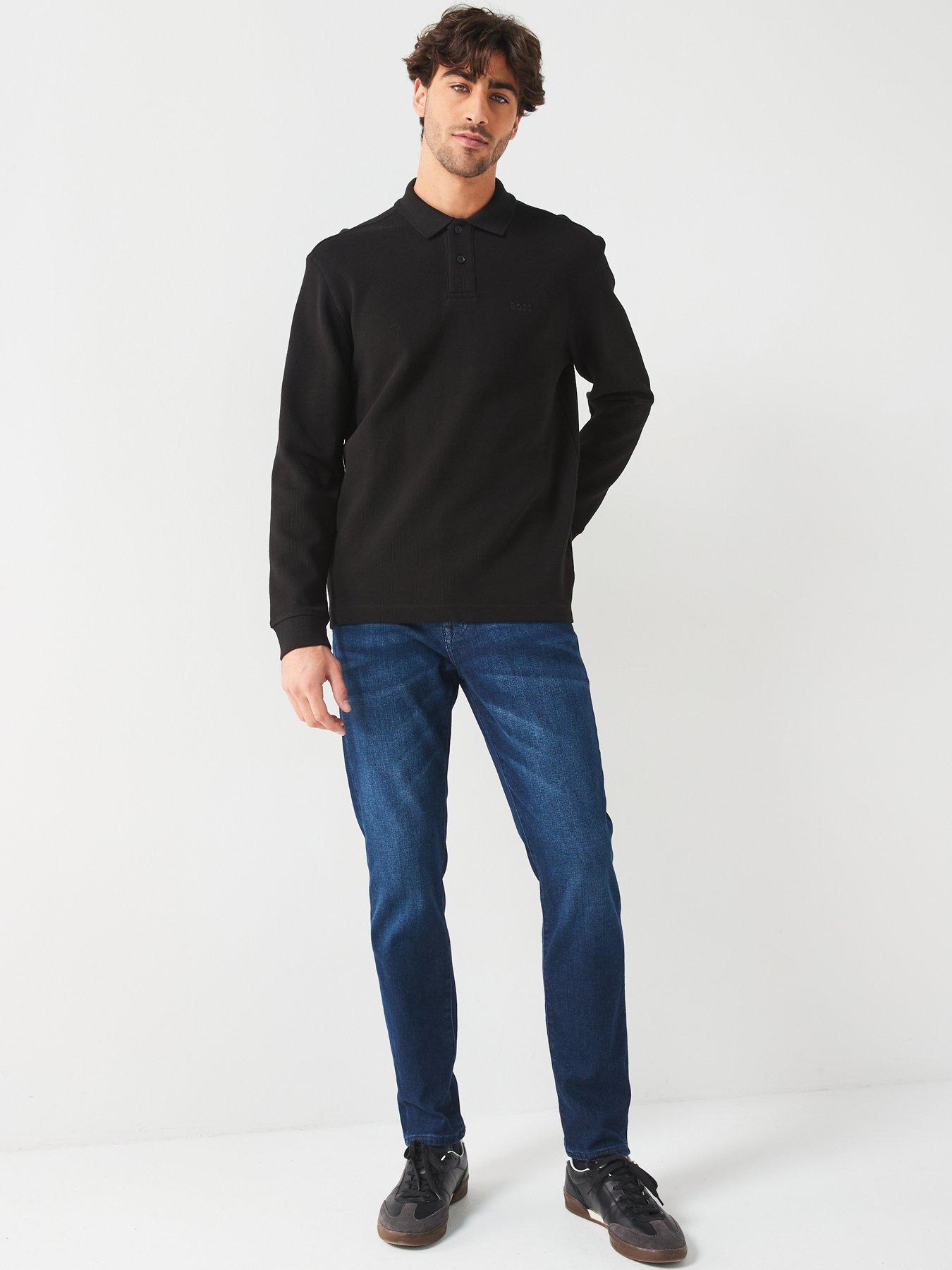 boss-petempestolong-regular-fit-waffle-long-sleeve-polo-shirt-blackback