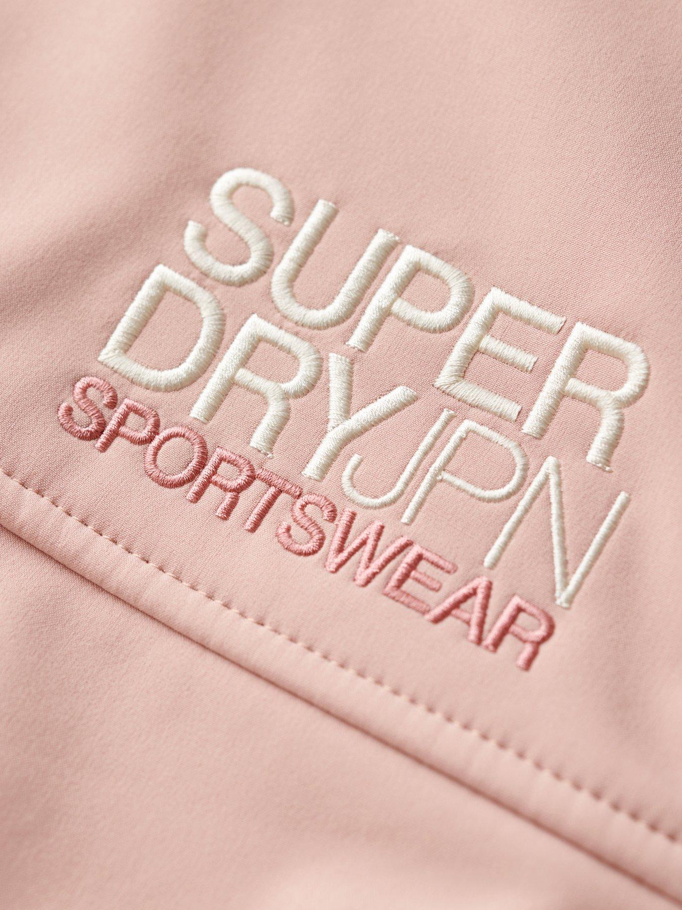 Image 6 of 6 of Superdry Hooded Soft Shell Trekker Jacket - Pink