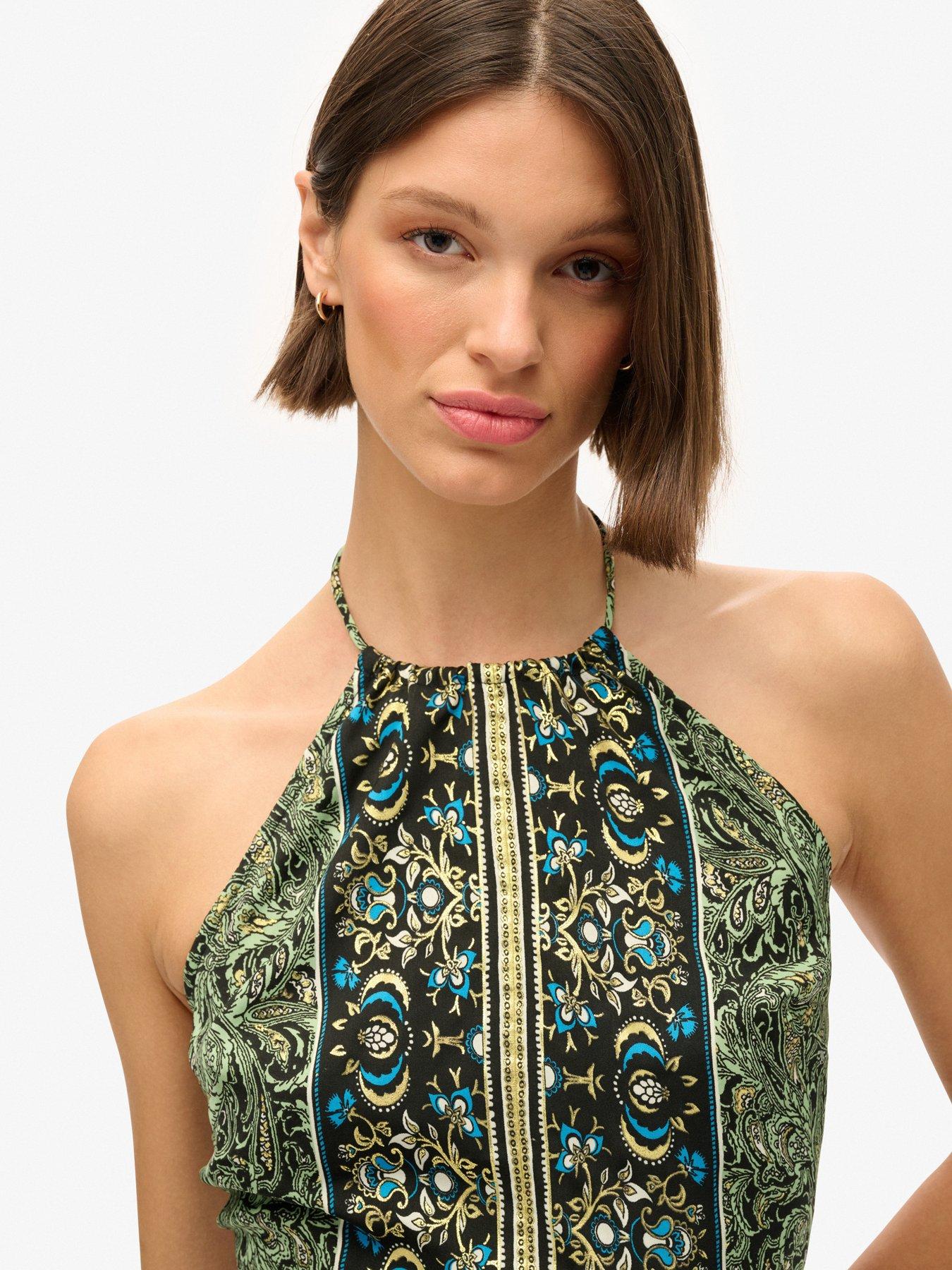 superdry-st-tropez-paisley-halter-top-greenoutfit