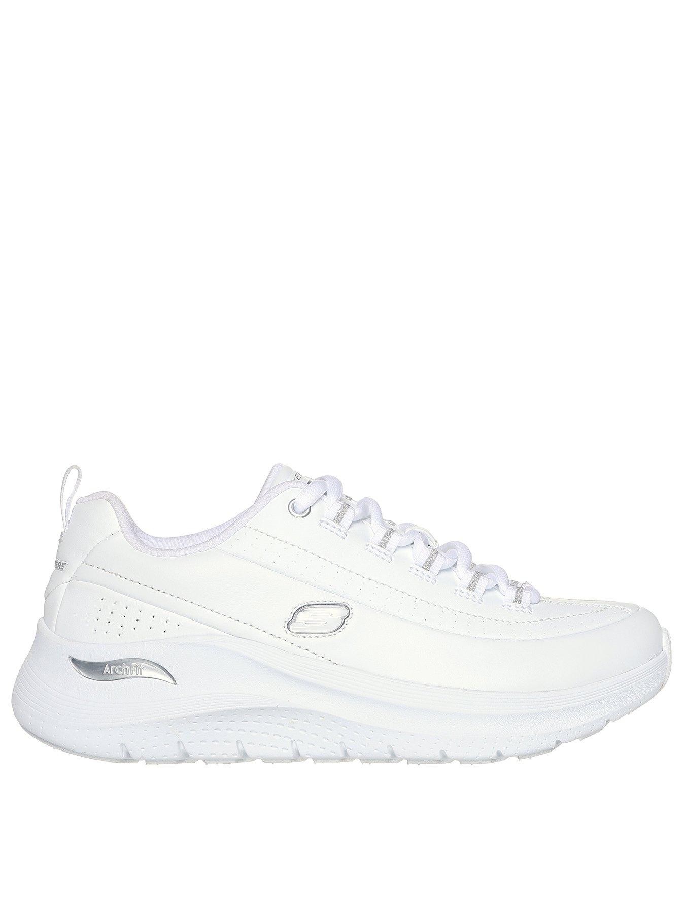 undefined Arch Fit 2.0 Classic Leather Trainer - White