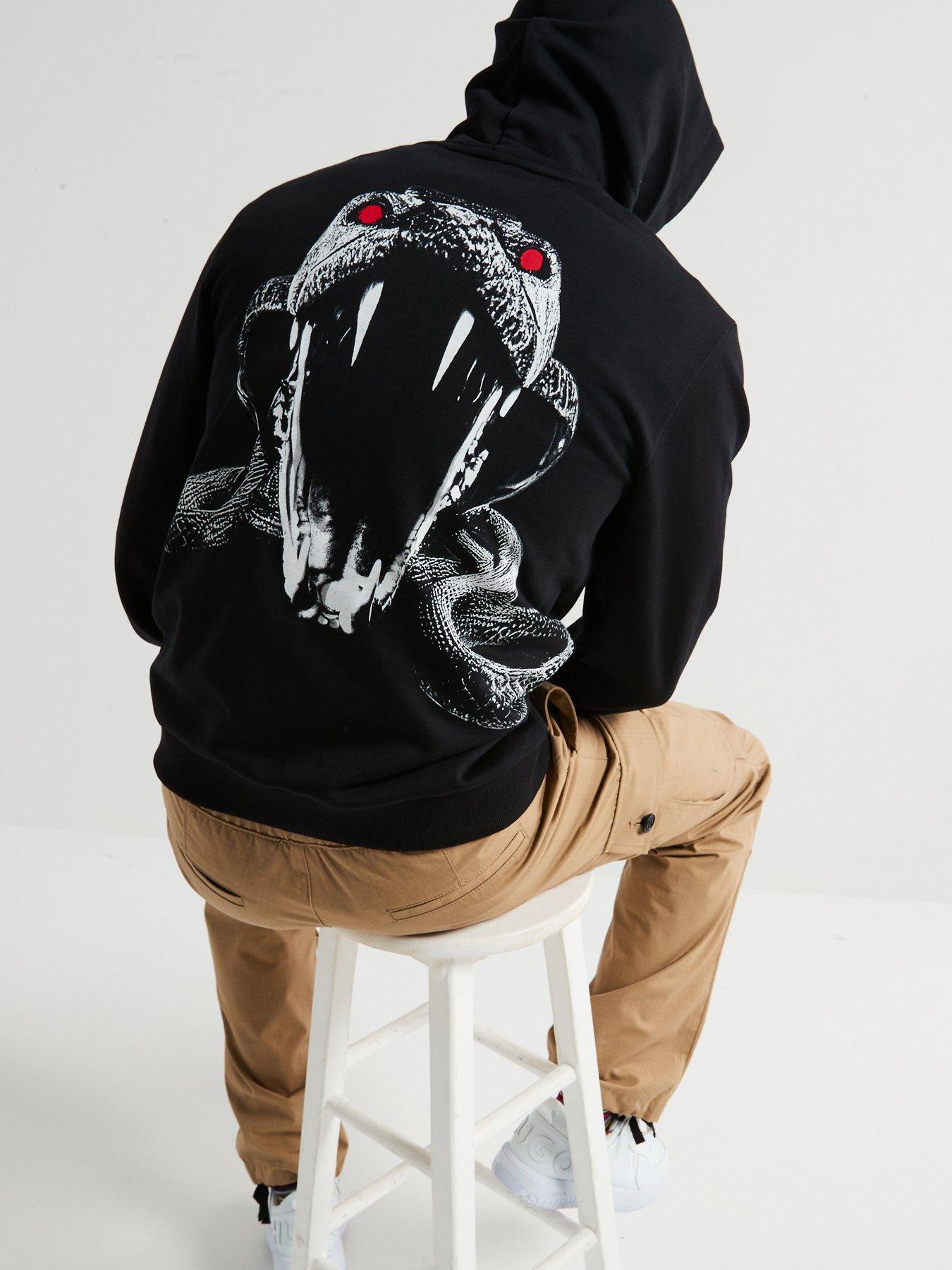 hugo-dueleyo-regular-fit-back-print-snake-logo-hoodie-blackdetail