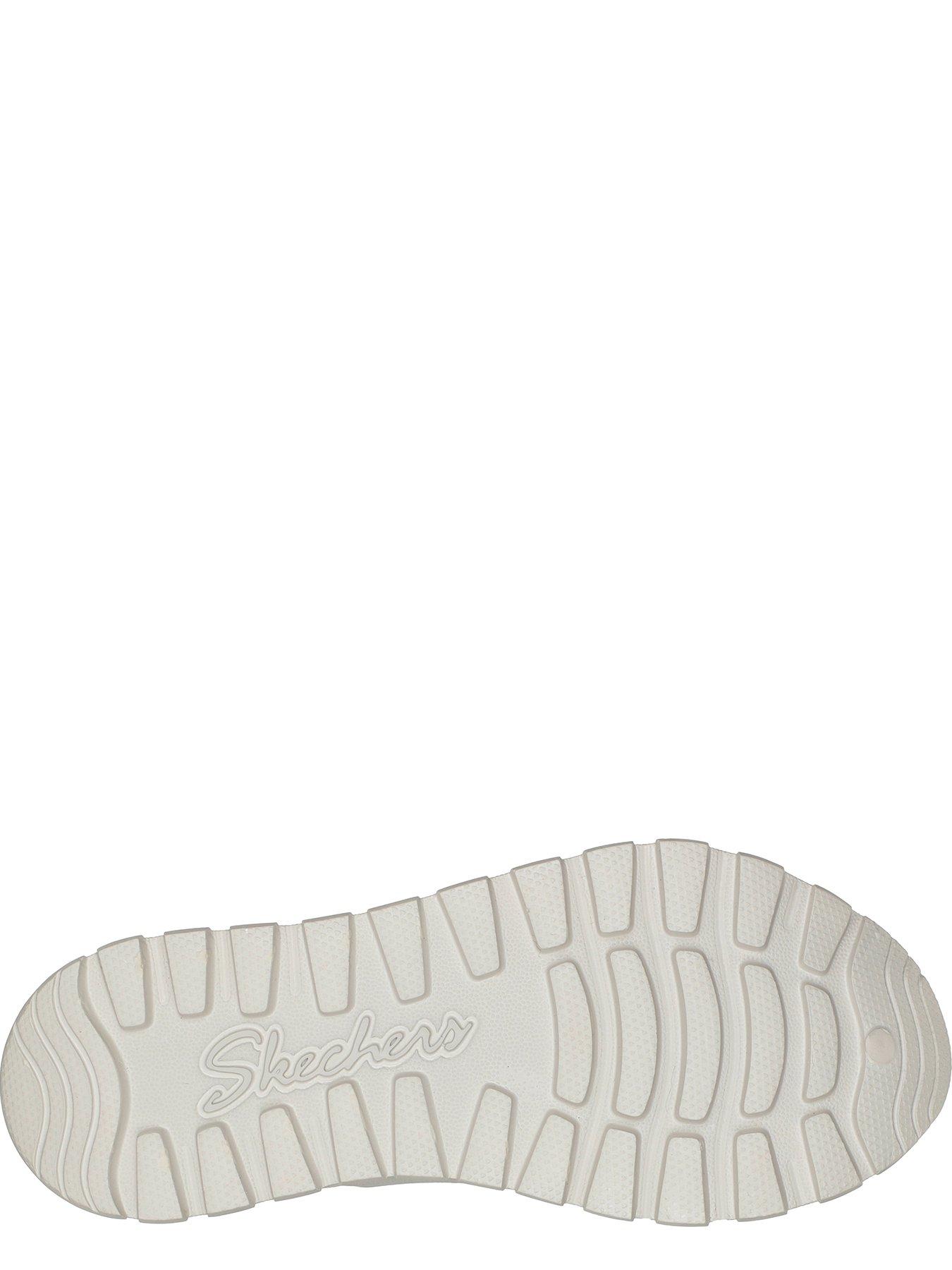 Image 4 of 5 of Skechers Arch Fit Footsteps Molded Double Band Sling Back Sandal - Natural