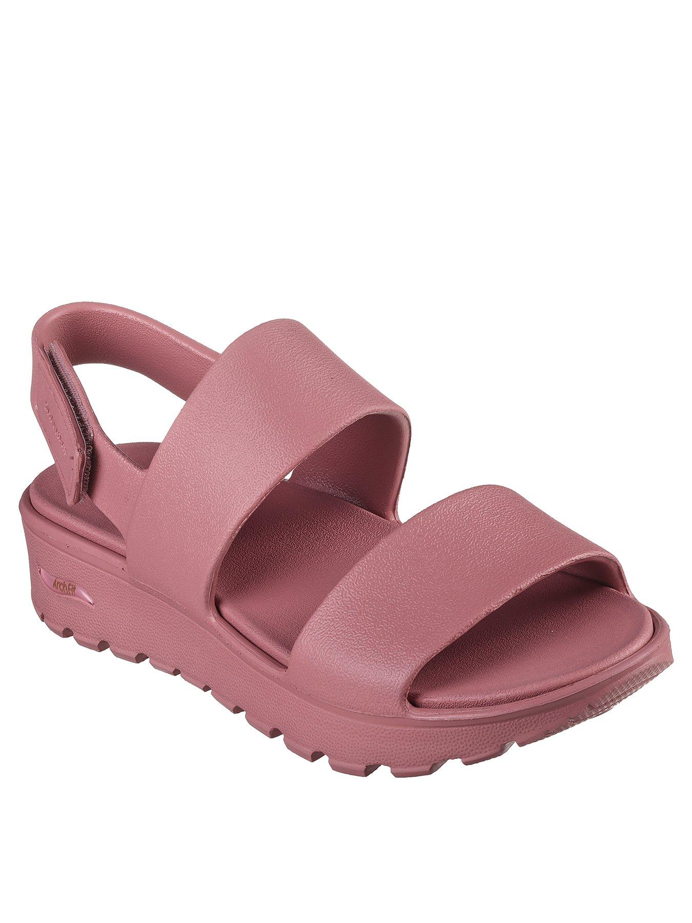 Image 2 of 5 of Skechers Arch Fit Footsteps Molded Sling Back Sandal - Rose