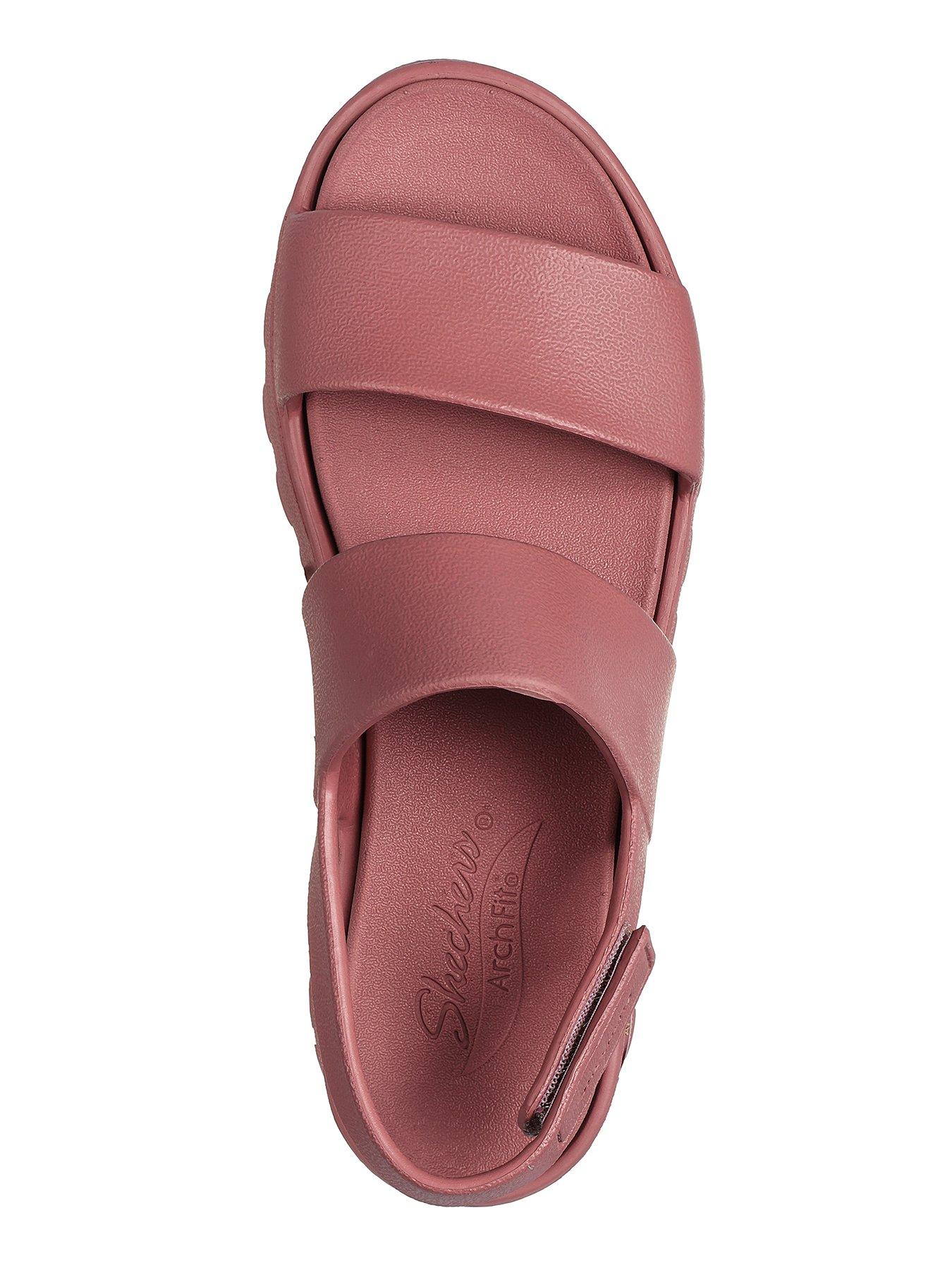 Image 3 of 5 of Skechers Arch Fit Footsteps Molded Sling Back Sandal - Rose
