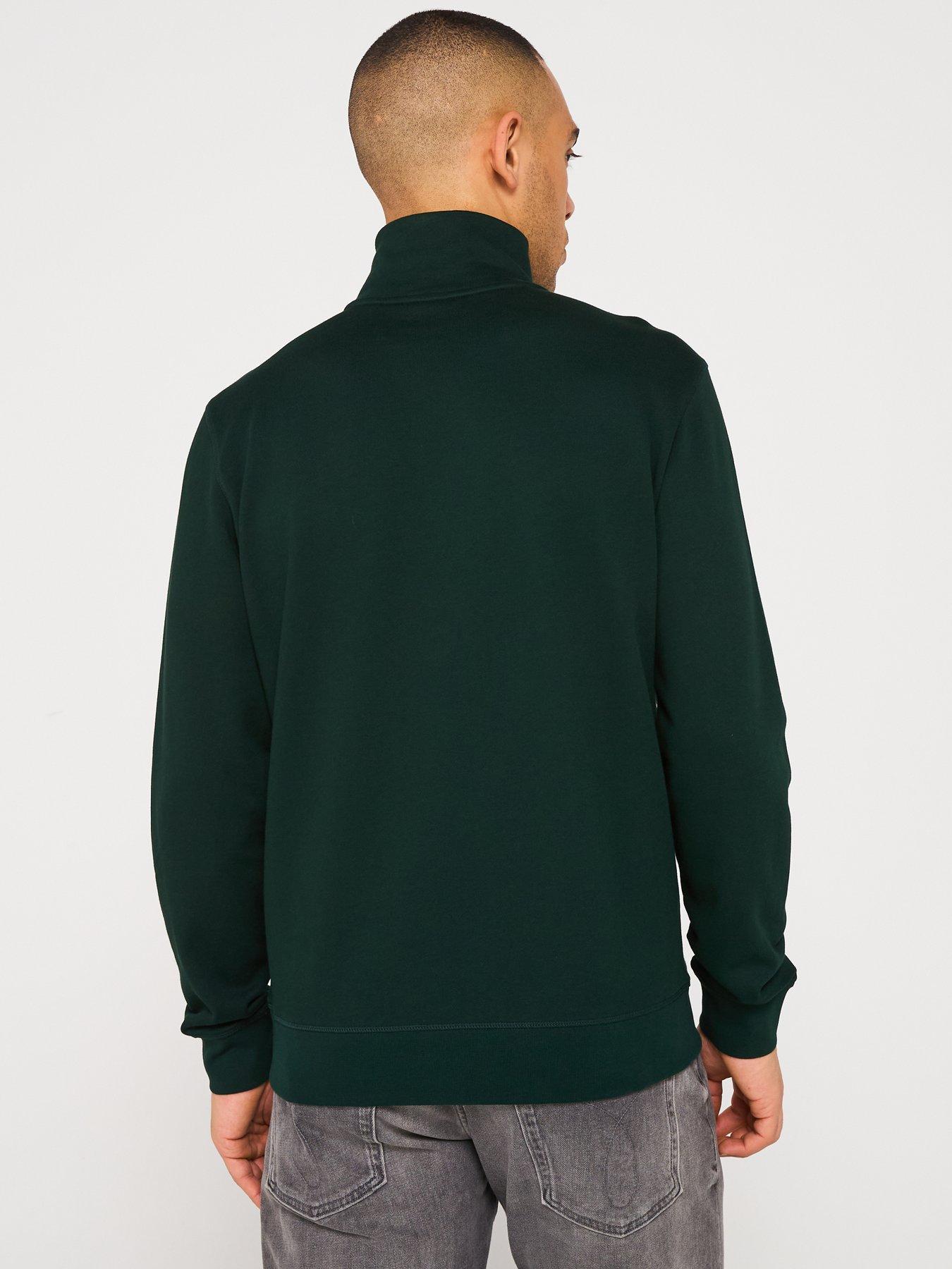 boss-zetrust-14-zip-sweatshirt-dark-greenstillFront