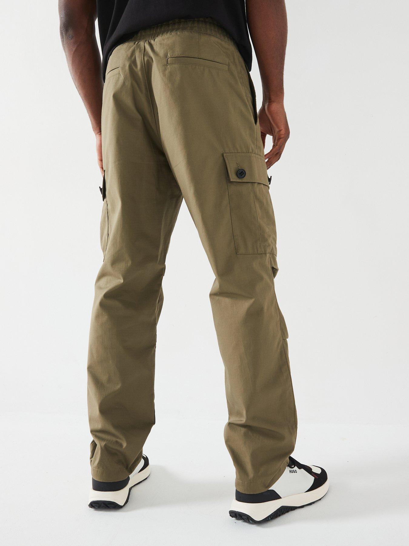 hugo-garlo233-regular-fit-drawstring-cargo-pants-khakistillFront