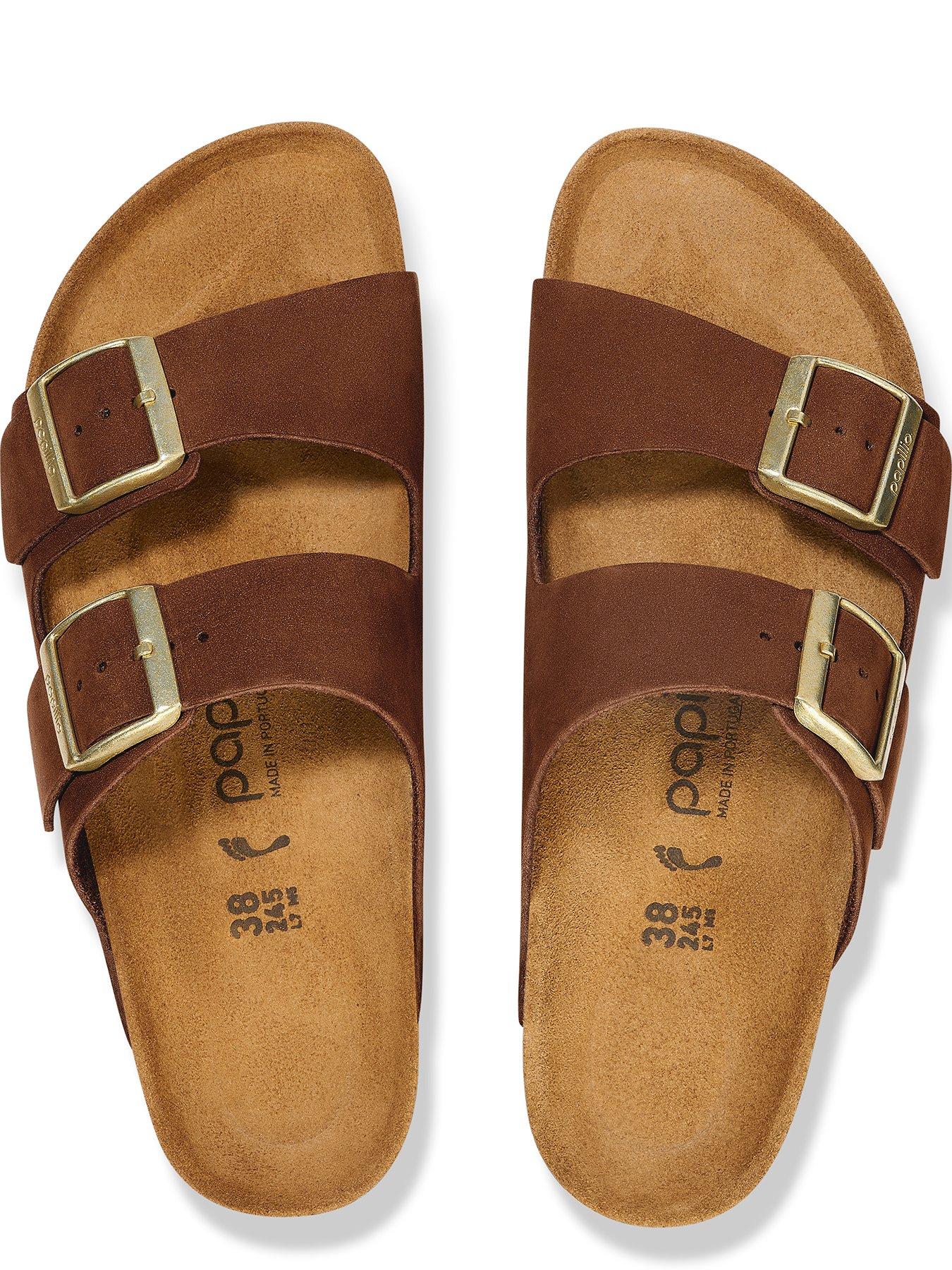 birkenstock-arizona-flex-platform-sandal-brownoutfit