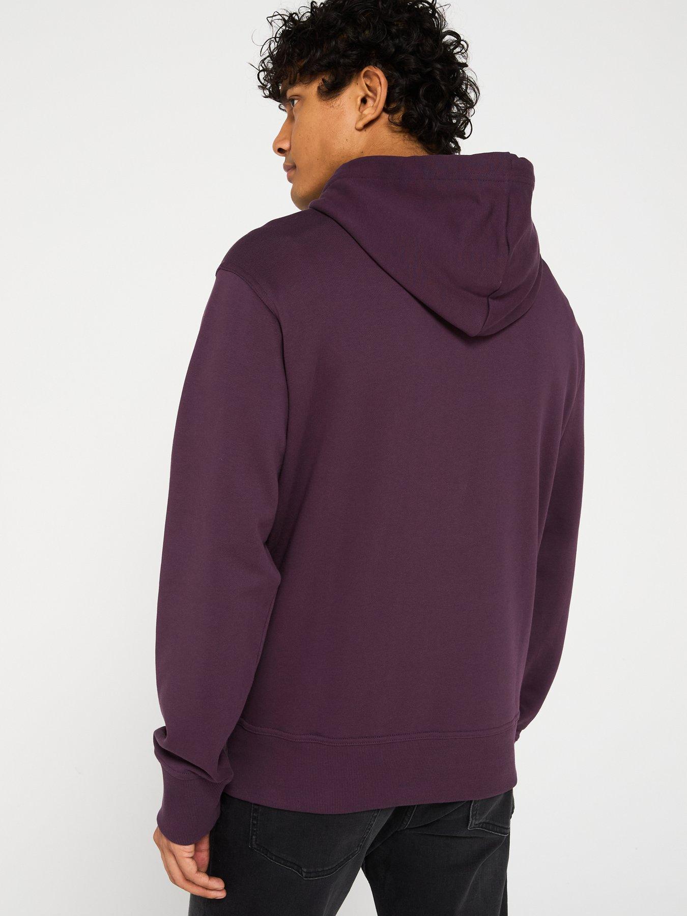 boss-webasic-logo-overhead-hoodie-dark-purplestillFront